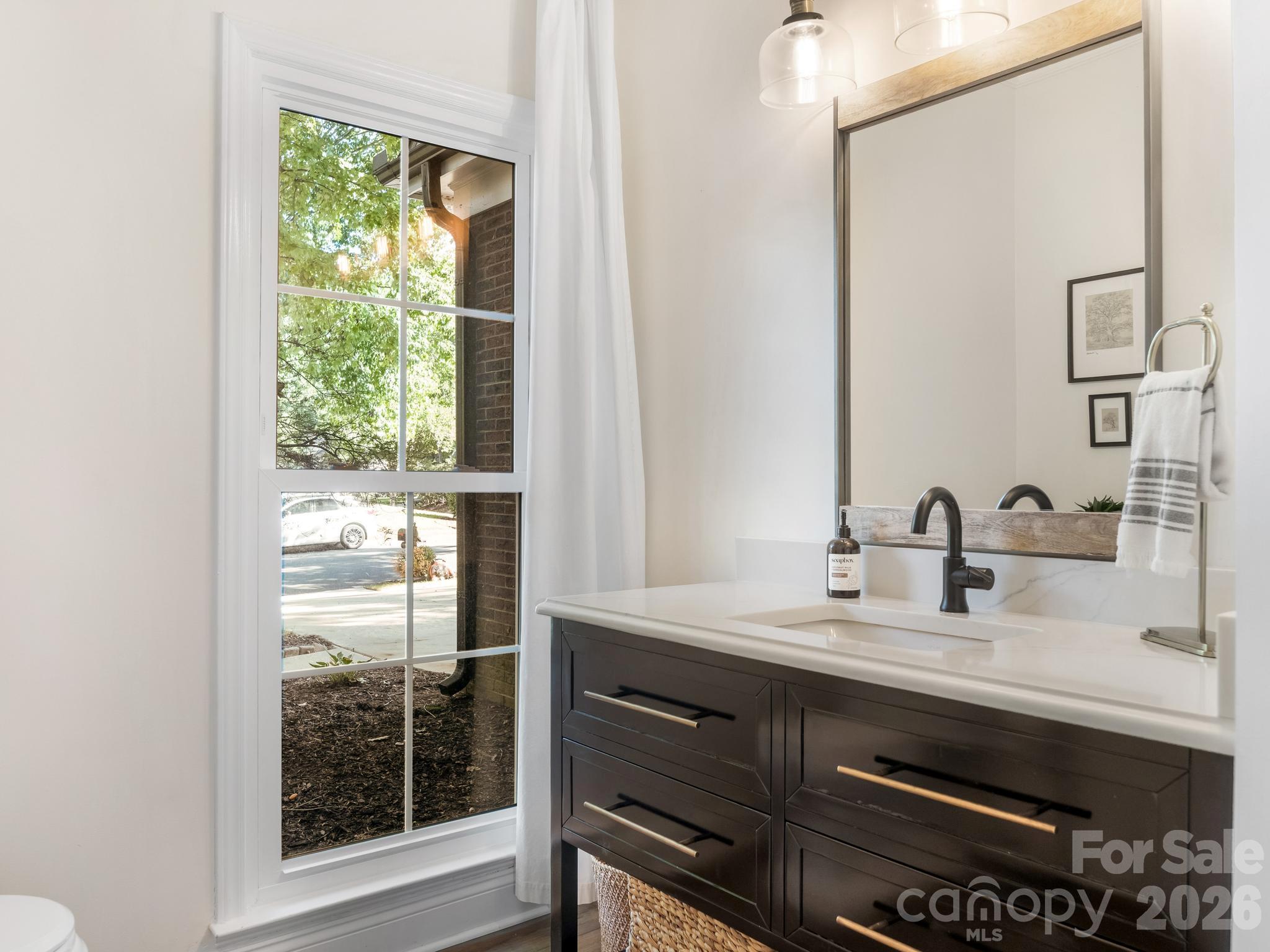 Guest Half Bath - 6705 Elmstone Drive, Charlotte