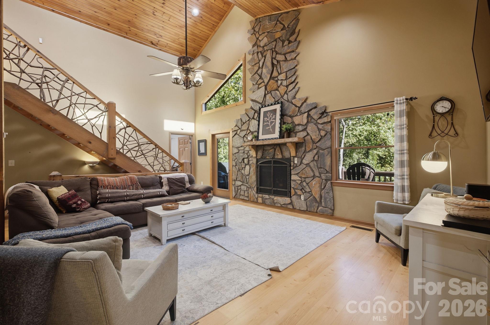 Single Family Residence at 621 Trout Cove Road, Waynesville, photo 6 of 48