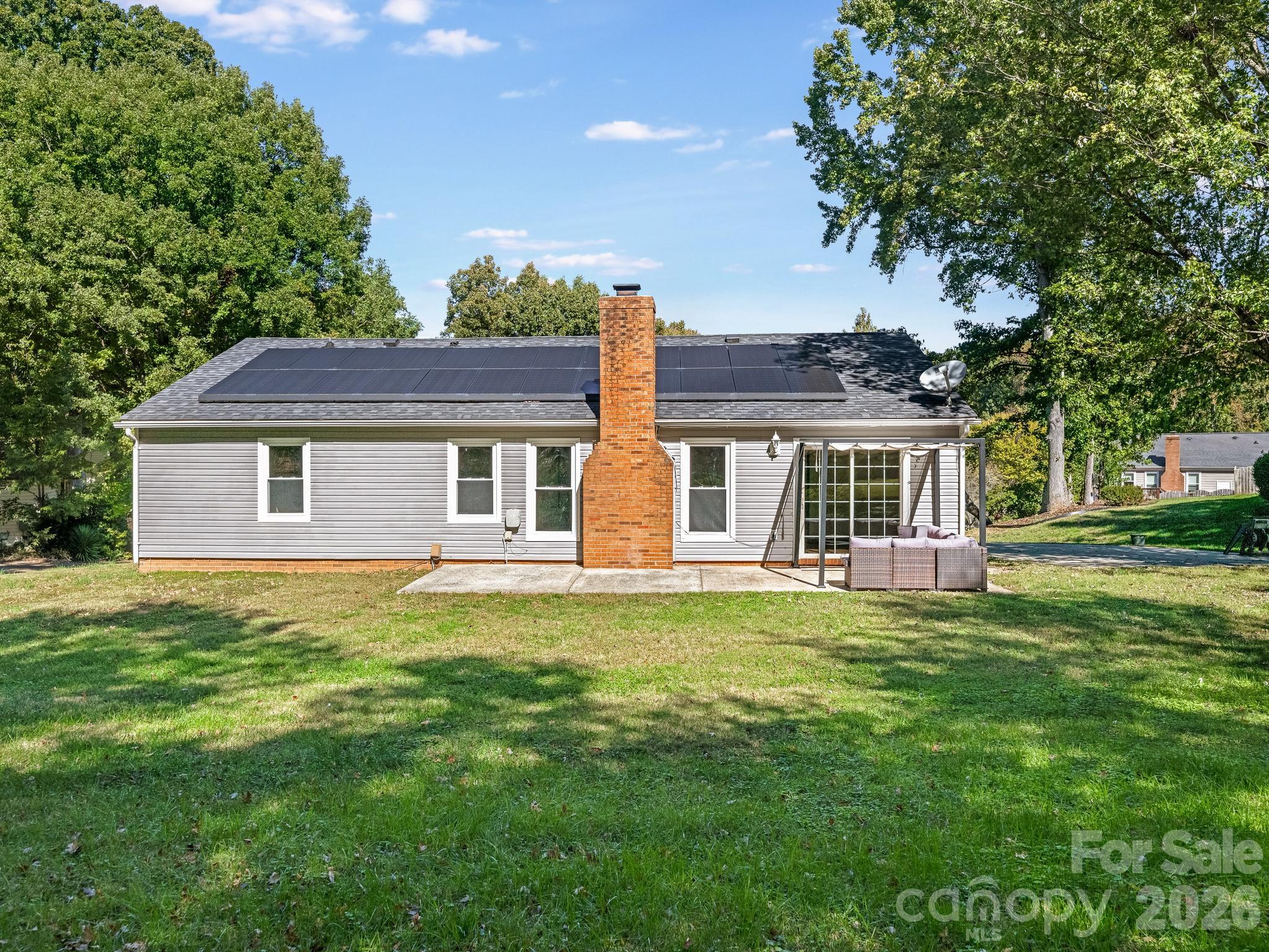 Rear Elevation - 1100 Dark Wood Court, Matthews