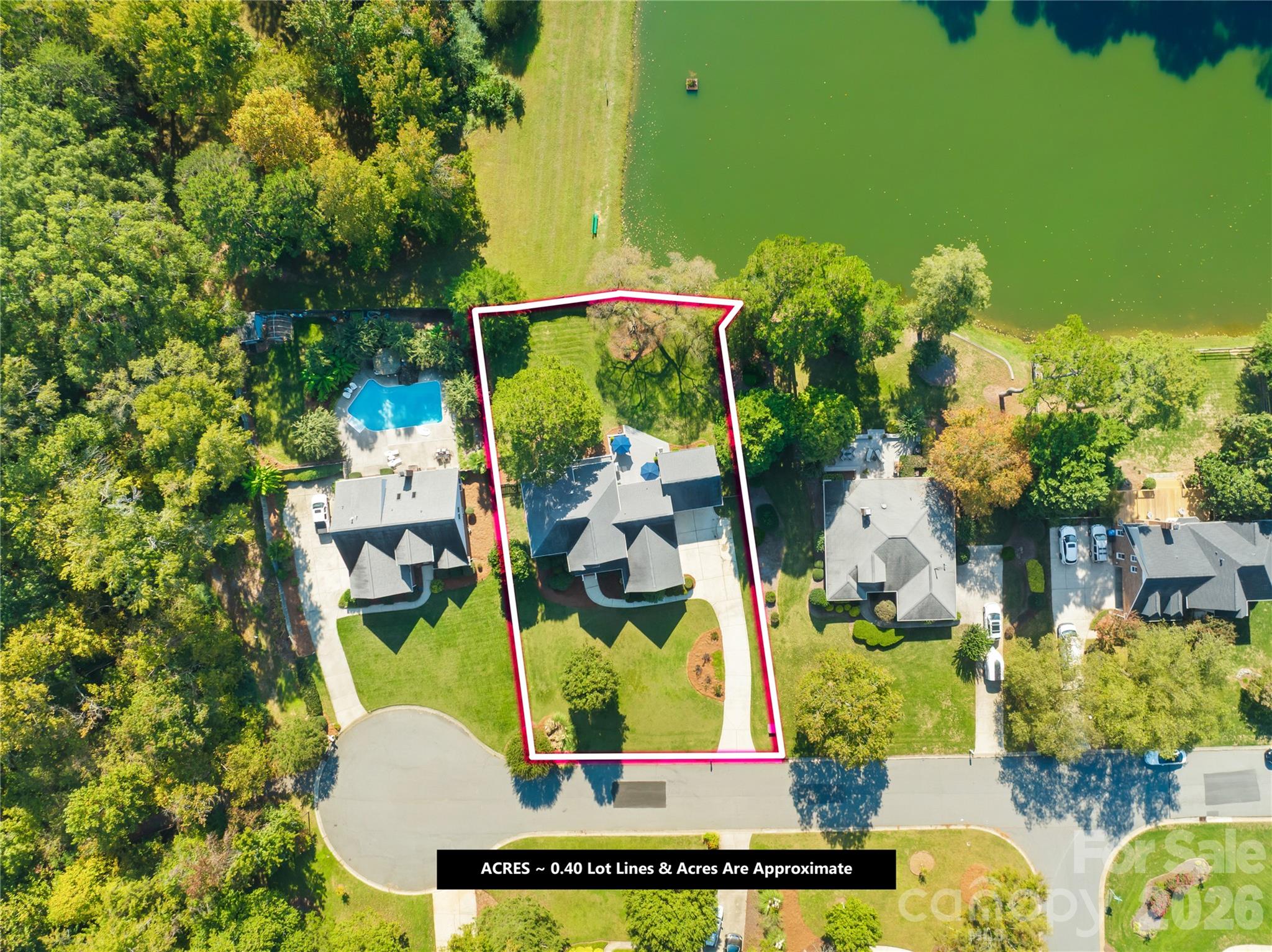 Approximately .40 Acres - 1410 Pine Needle Lane, Mooresville
