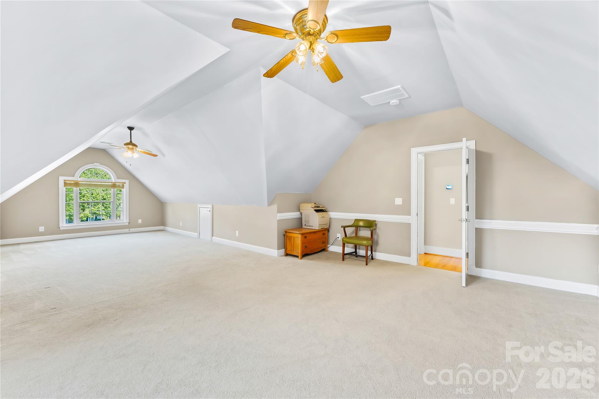 Bonus Room with attic storage - 1410 Pine Needle Lane, Mooresville
