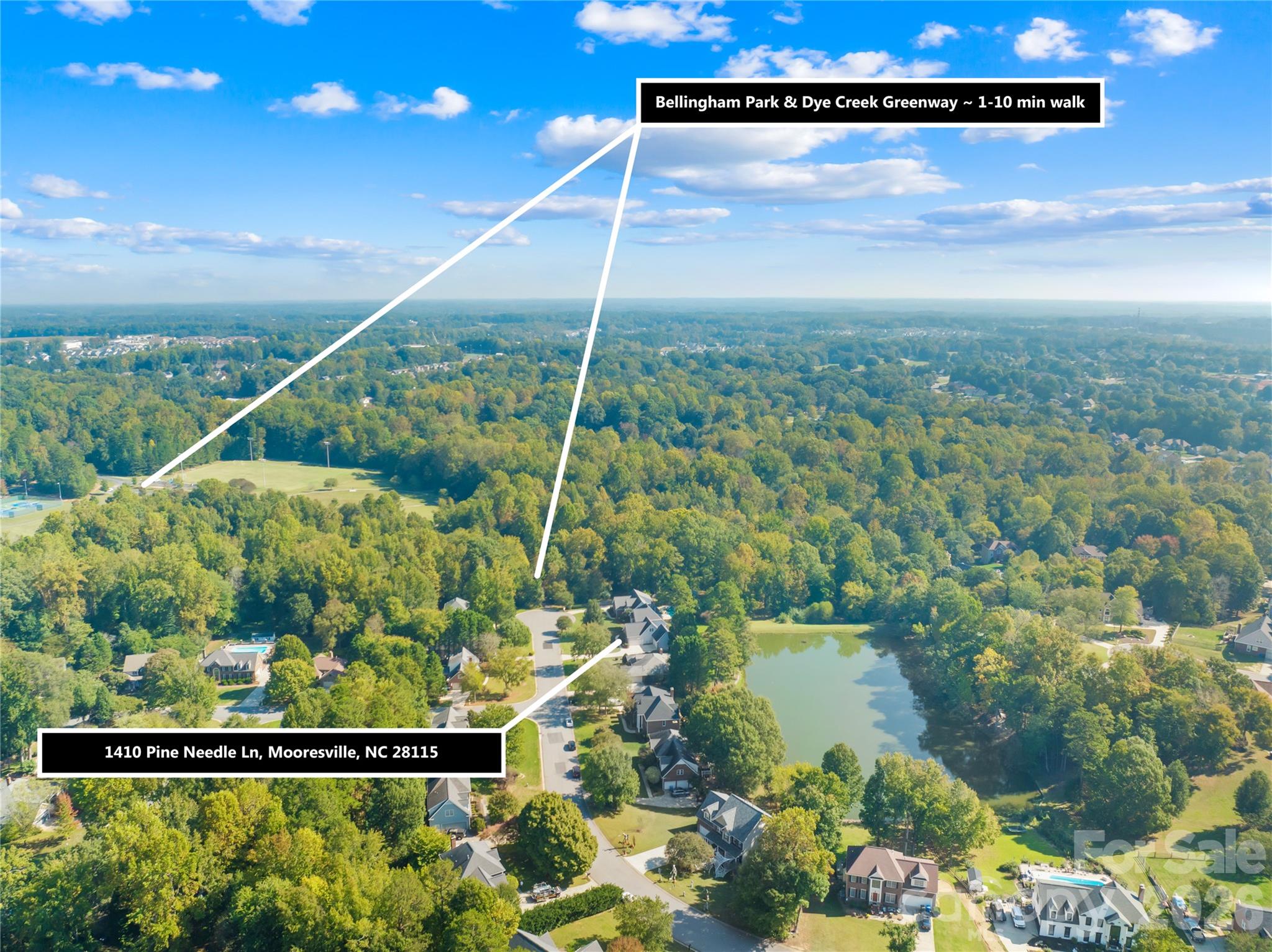 Quick access to the greenway and Bellingham Park - 1410 Pine Needle Lane, Mooresville