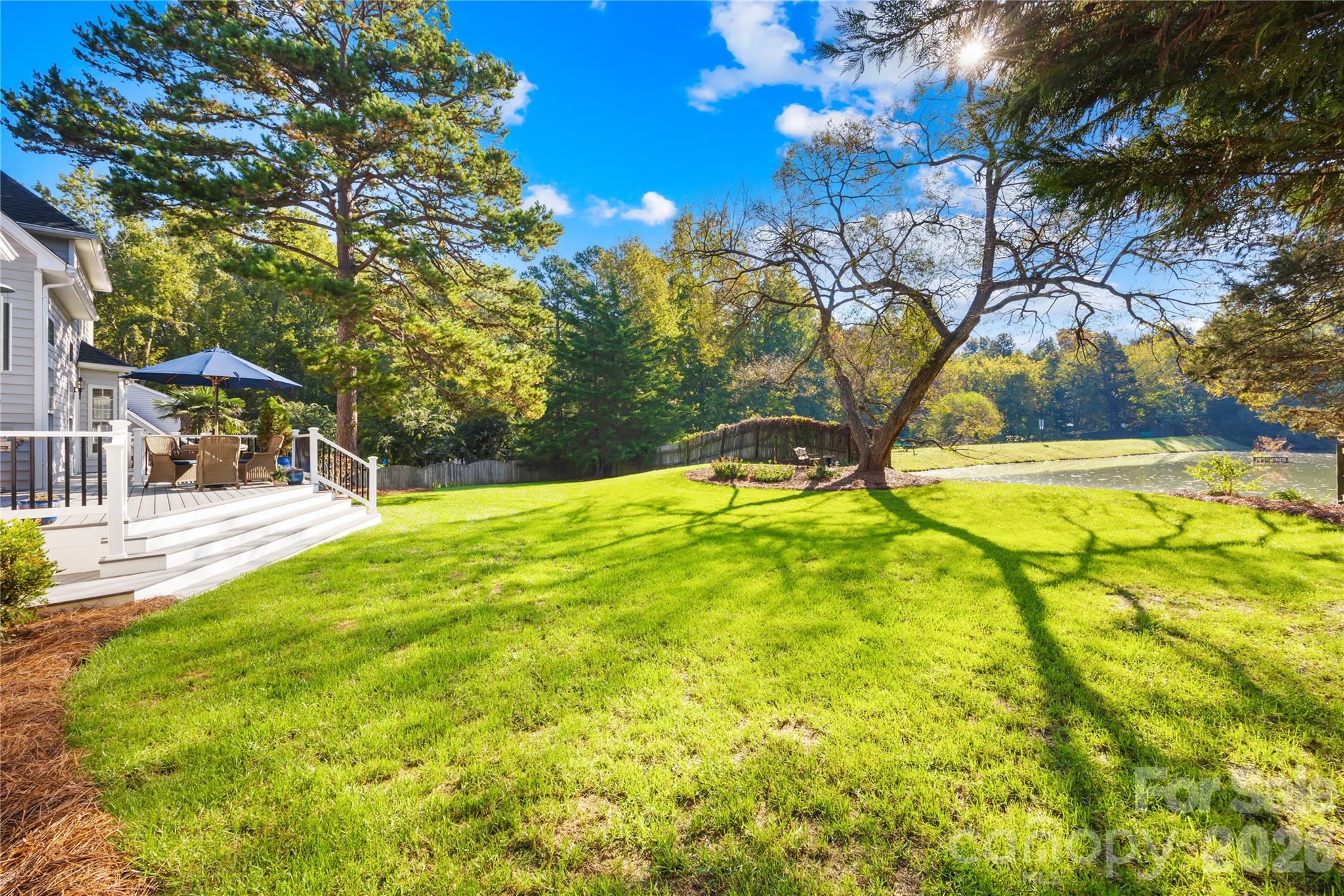 Backyard - 1410 Pine Needle Lane, Mooresville