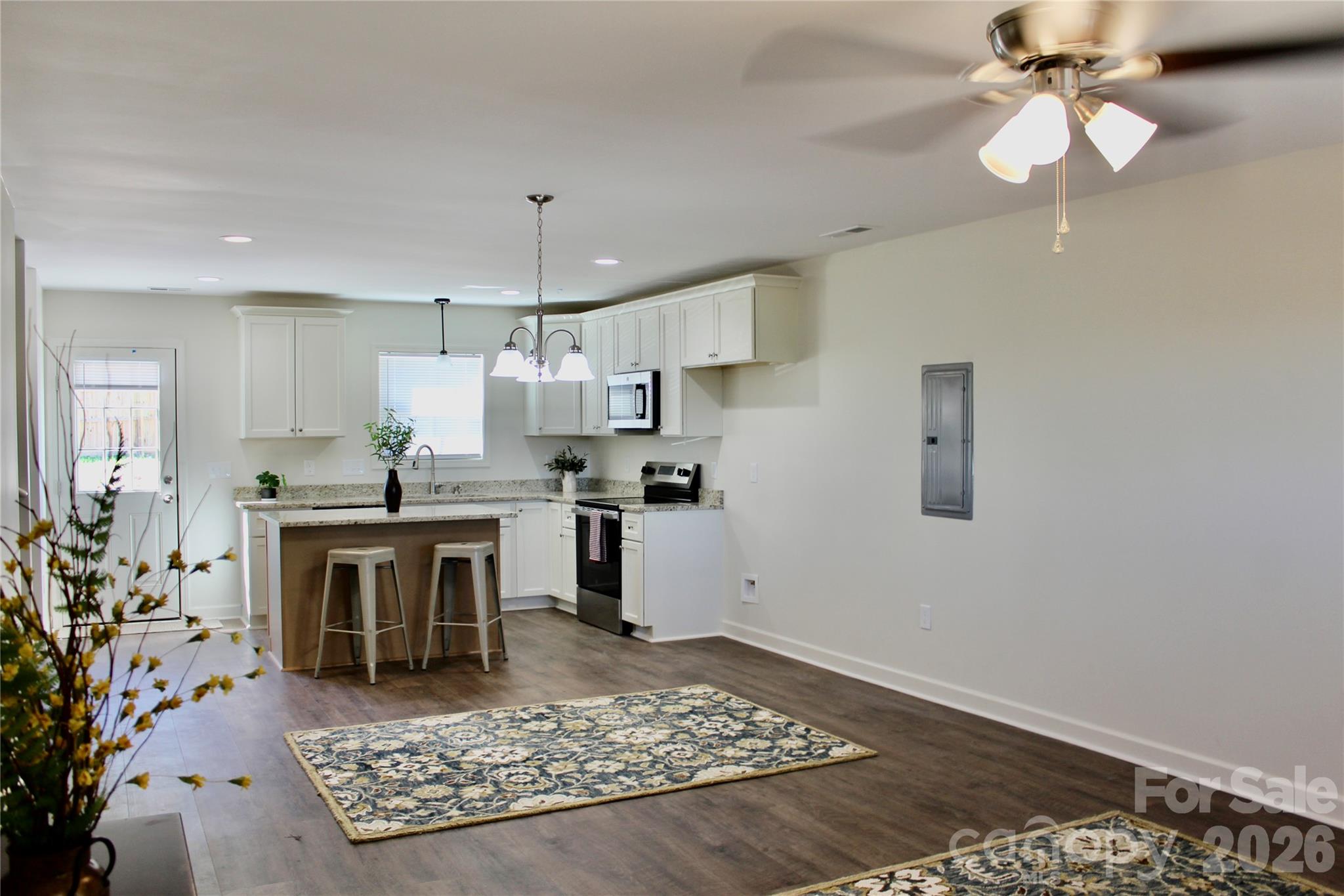 View of kitchen from living area - 106 Crawford Street, Salisbury
