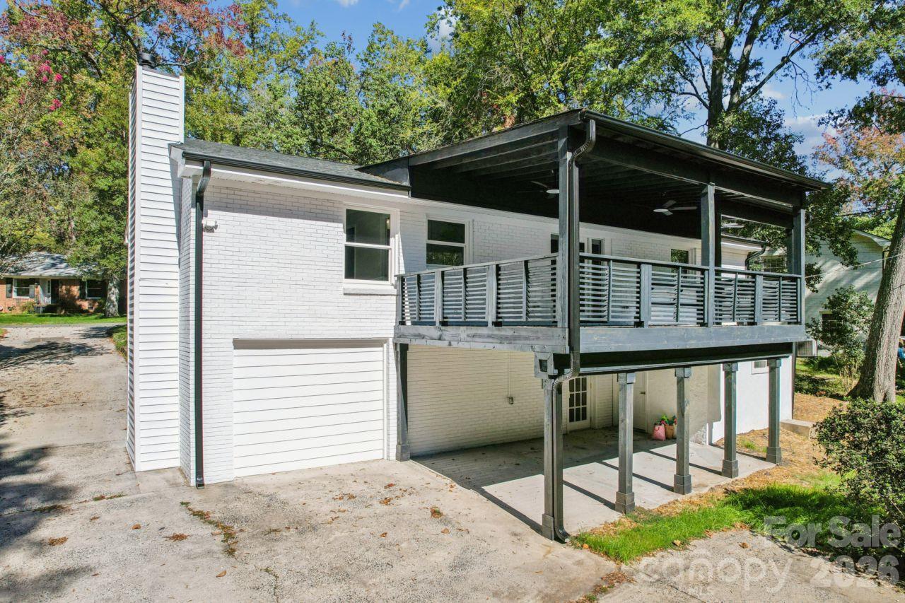 Rear of Home - 4908 Zephyr Lane, Charlotte