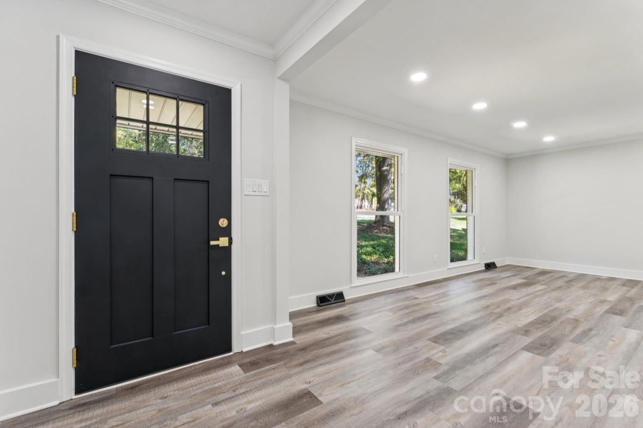 Living room on main floor - 4908 Zephyr Lane, Charlotte