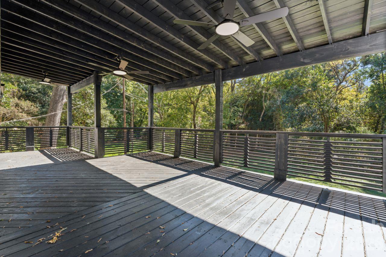 Covered Deck - 4908 Zephyr Lane, Charlotte