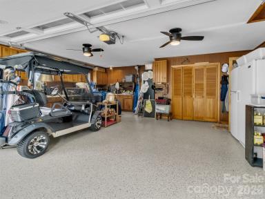 New epoxy garage floor - 91 Worsham Drive, Waynesville