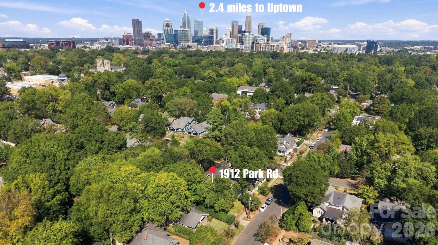 Located in Historic Dilworth, minutes from Uptown Charlotte - 1912 Park Road, Charlotte
