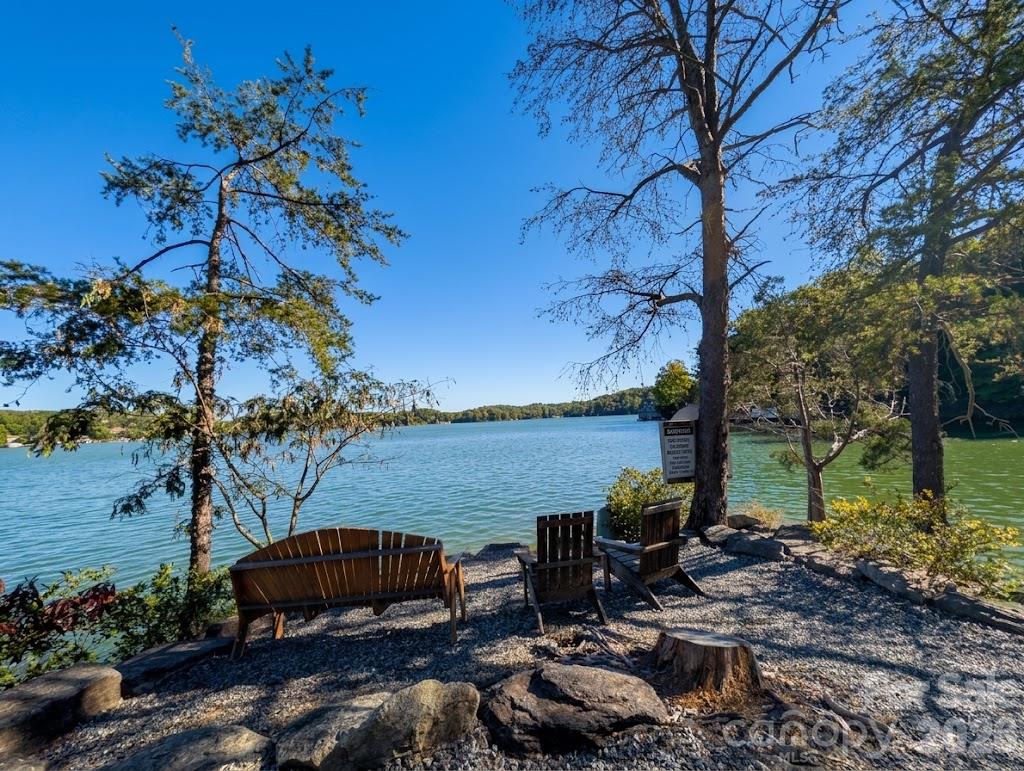Peaceful sitting area at peninsula - 0 E Wilderness Road, Lake Lure