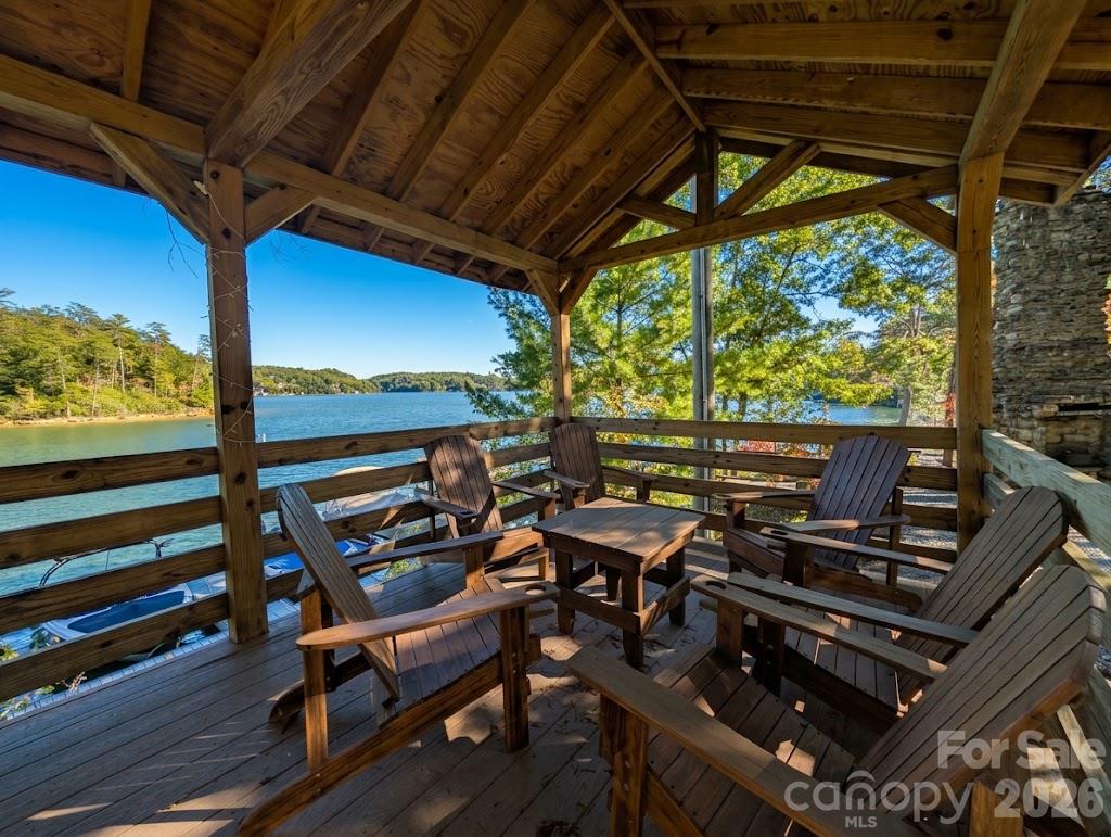 Covered picnic area at peninsula - 0 E Wilderness Road, Lake Lure