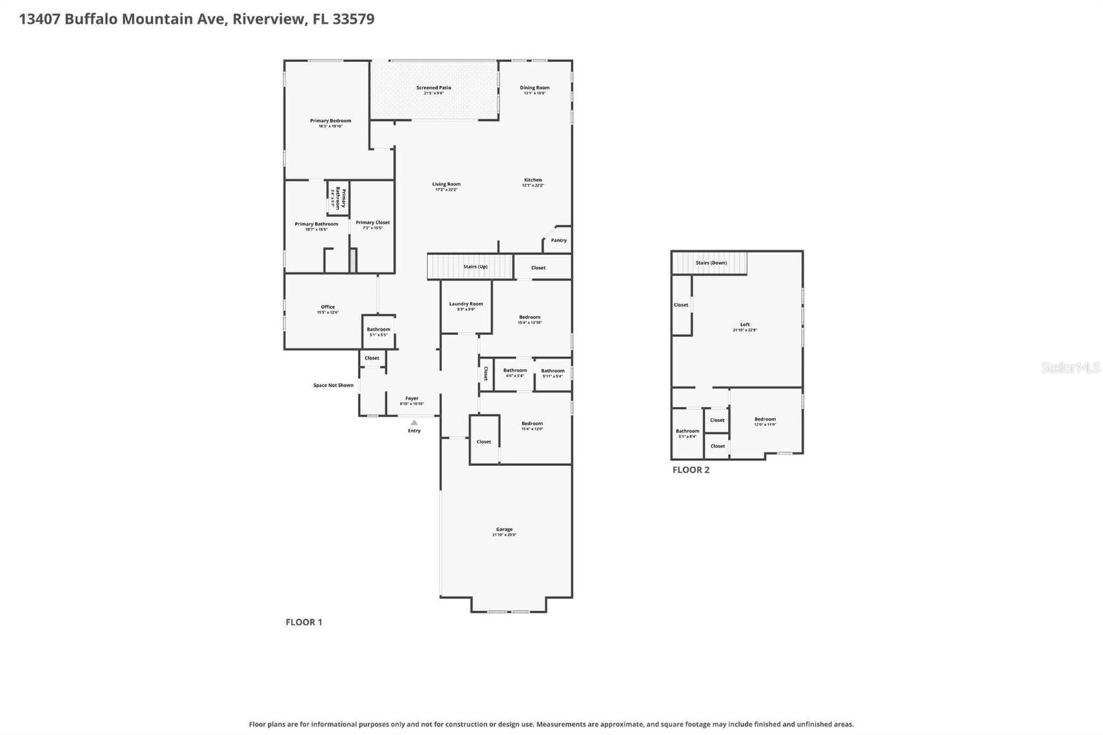 Single Family Residence at 13407 BUFFALO MOUNTAIN AVE, RIVERVIEW, photo 38 of 40
