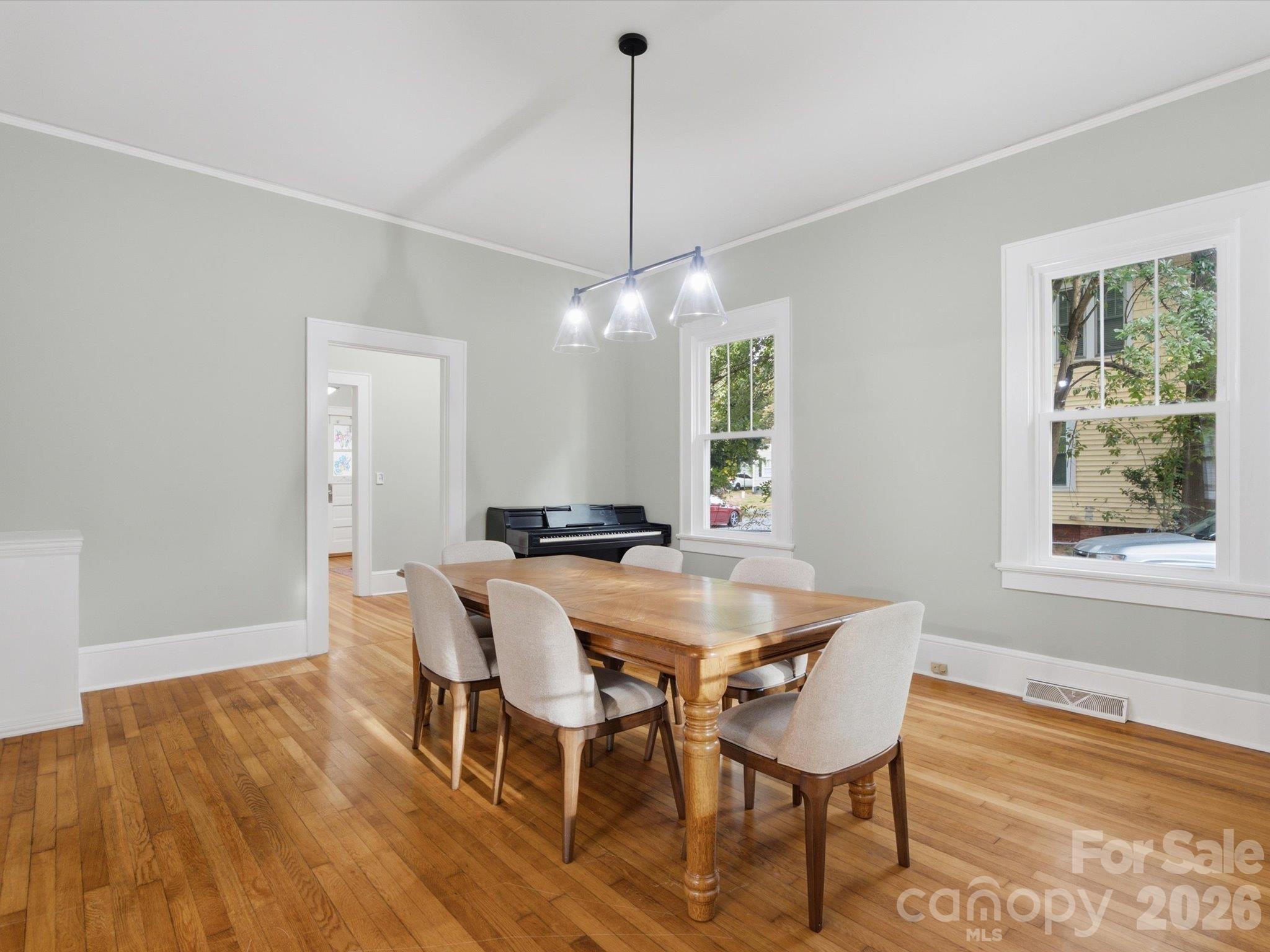 Dining Room Looking to Butlers Pantry and Kitchen - 707 S York Street, Gastonia