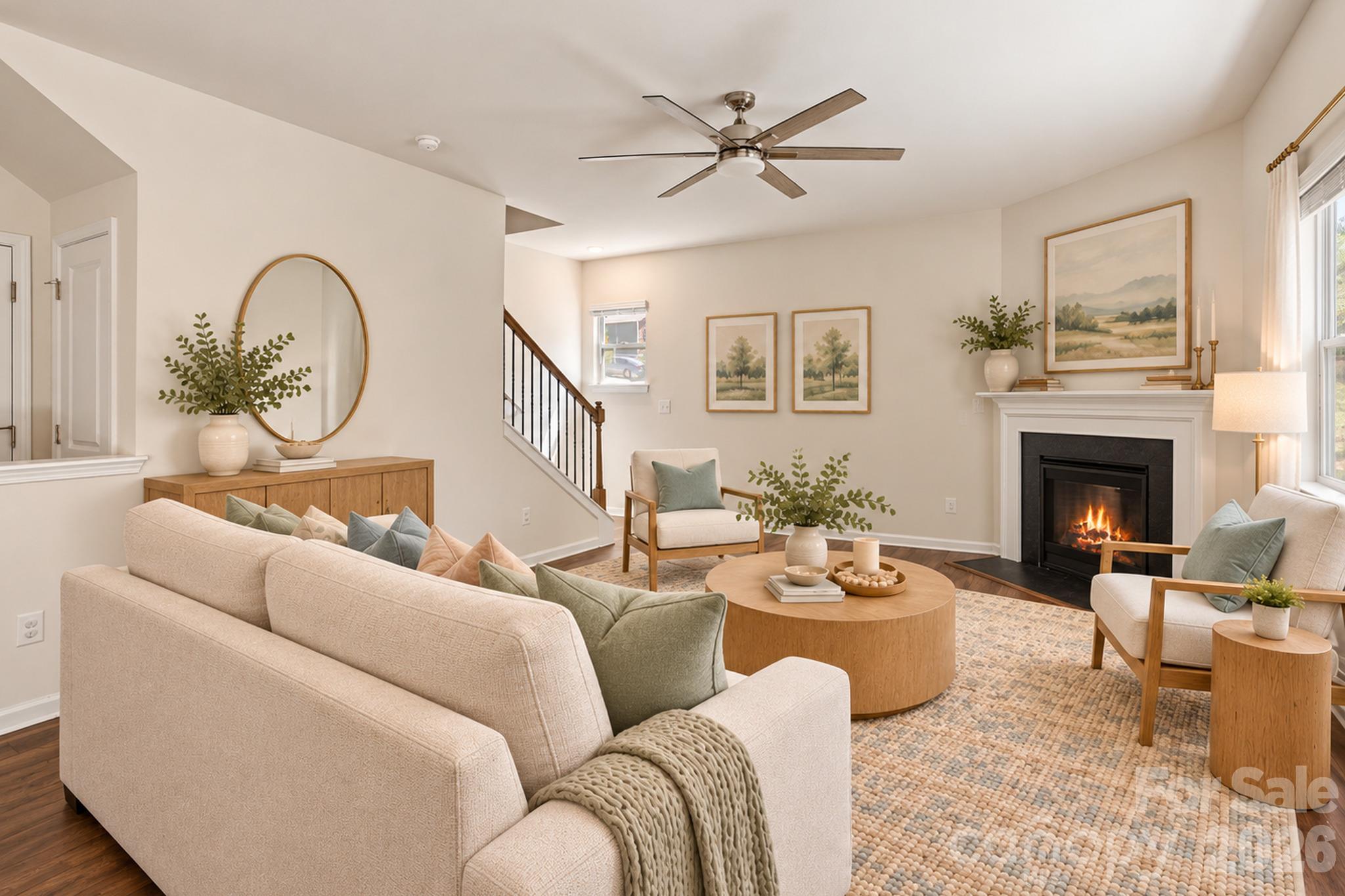 Virtually staged - 138 Marathon Lane, Candler