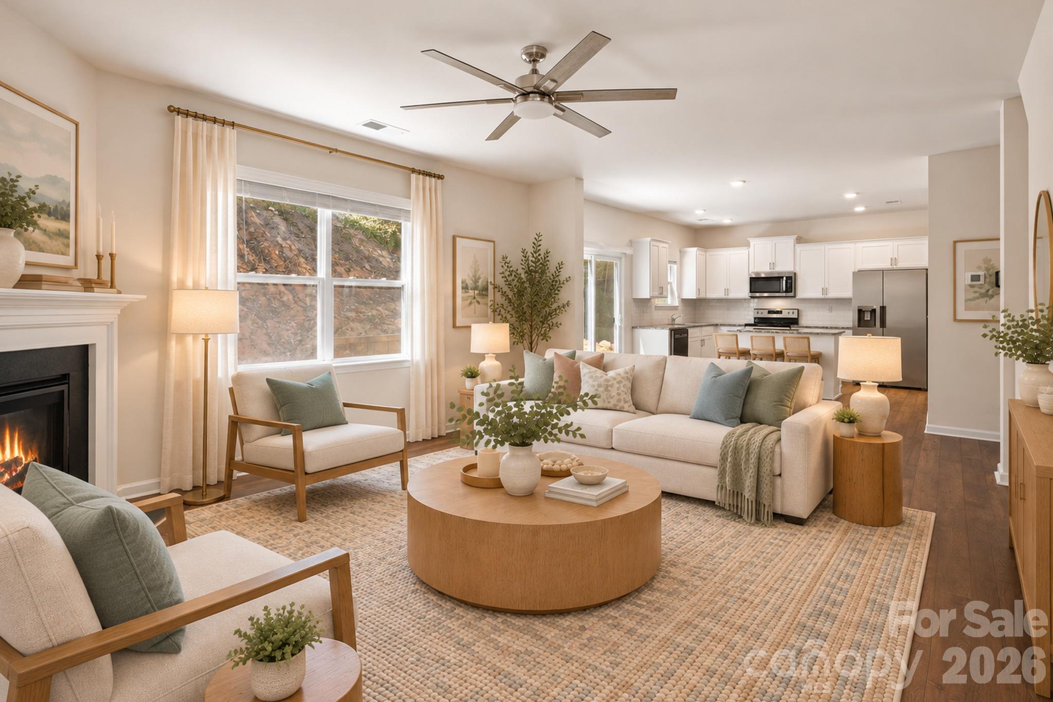 Virtually staged - 138 Marathon Lane, Candler