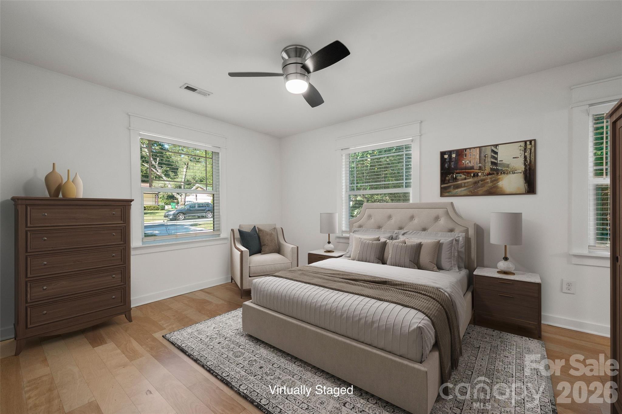 Large Primary Bedroom - 4238 Dowling Drive, Charlotte