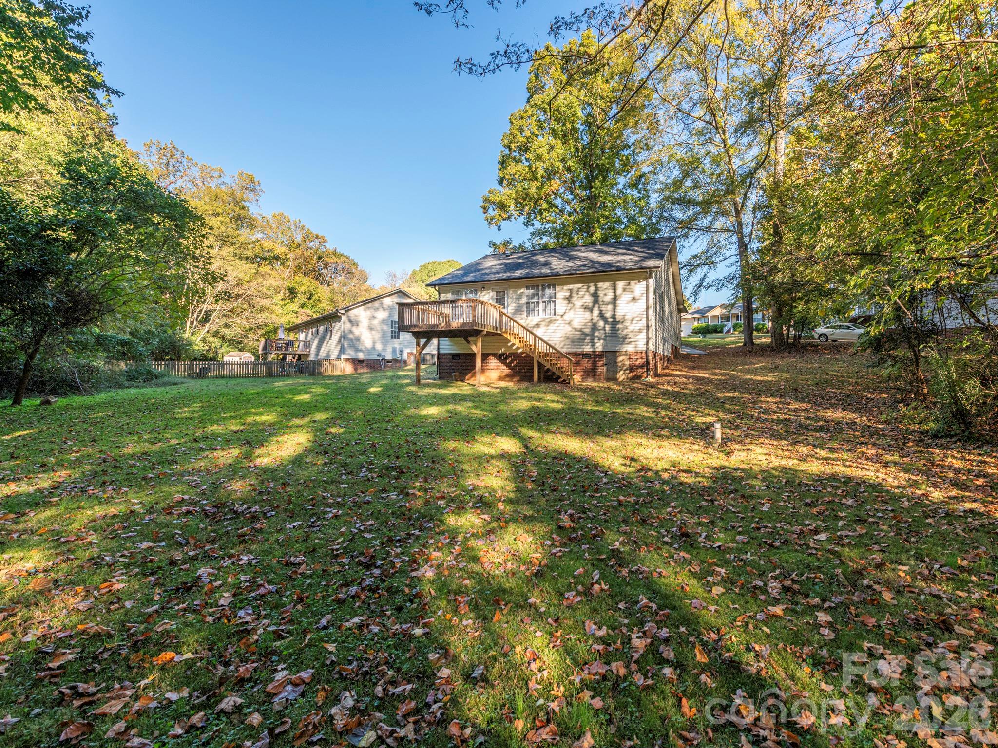 Backyard - 239 Candle Court NW, Concord