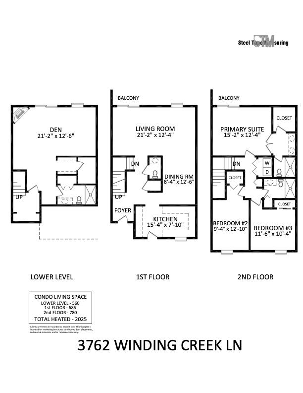 Condominium at 3762 Winding Creek Lane, Charlotte, photo 6 of 49