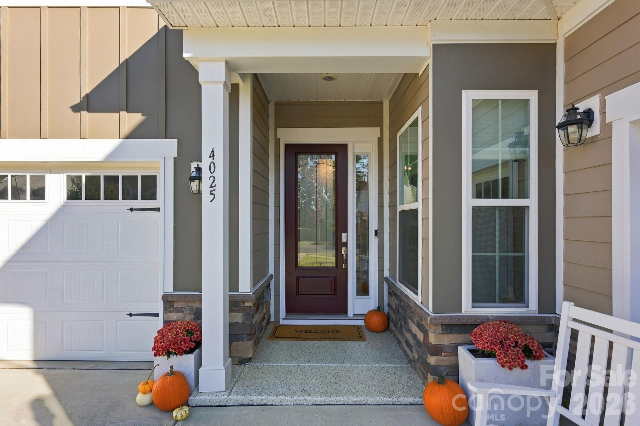 Inviting welcome at the front door - 4025 Pollock View, Mount Holly