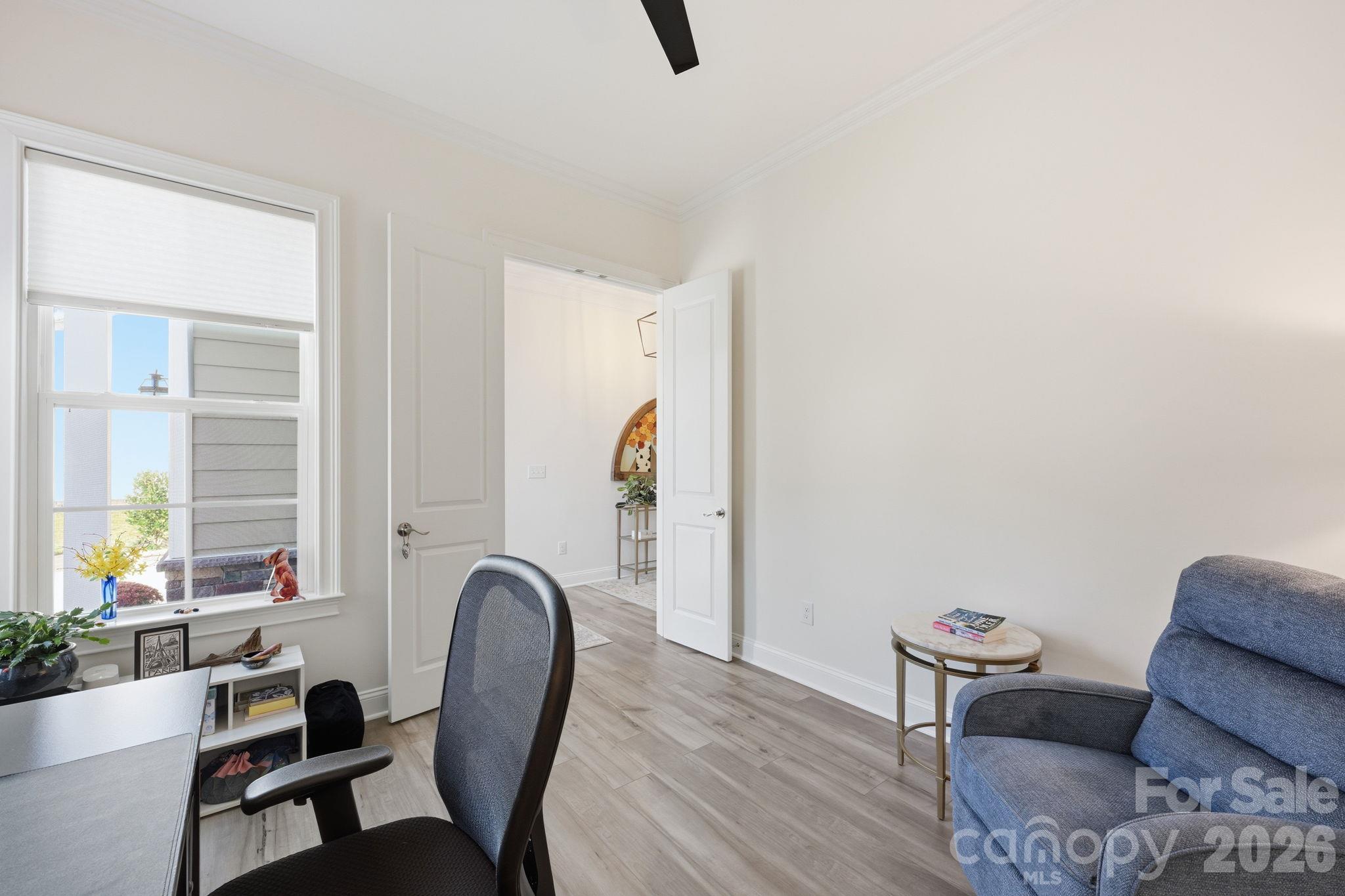 Sunny office just off the entryway - 4025 Pollock View, Mount Holly