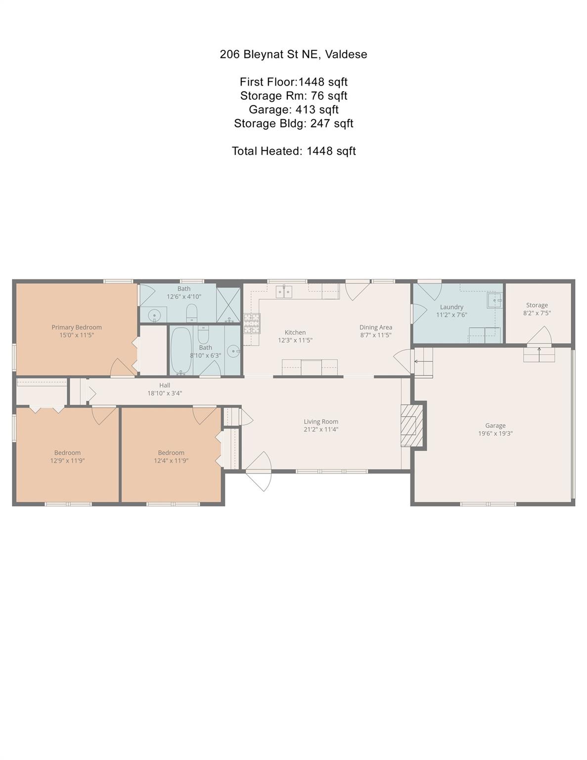 Single Family Residence at 206 Bleynat Street, Valdese, photo 25 of 25