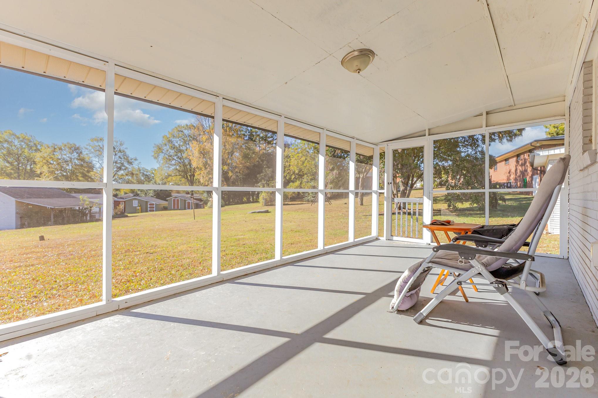 Screened Rear Porch - 41 Fleetwood Drive SW, Concord