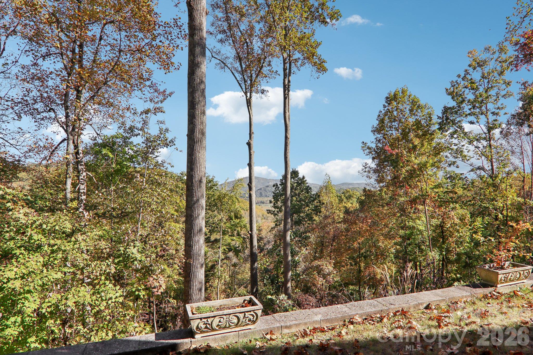 Layer mountain view from the back of the home. - 16 Hobe Crest, Hendersonville
