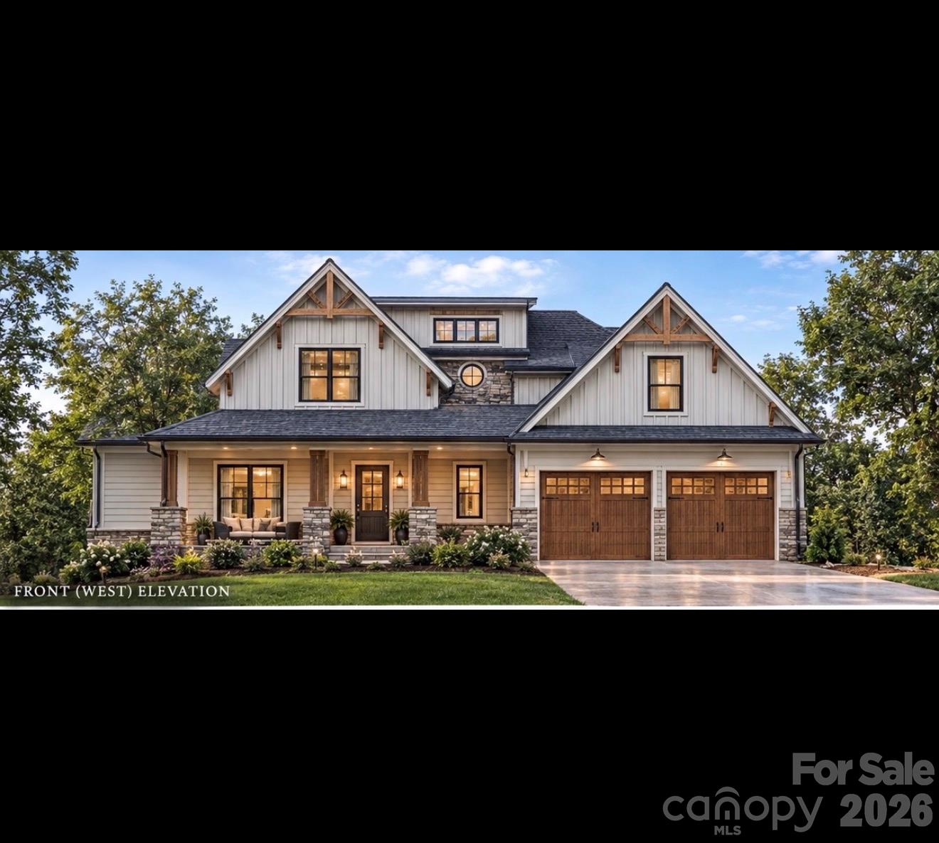 AI renderings of house plans - 6428 Huntington Lane, Conover