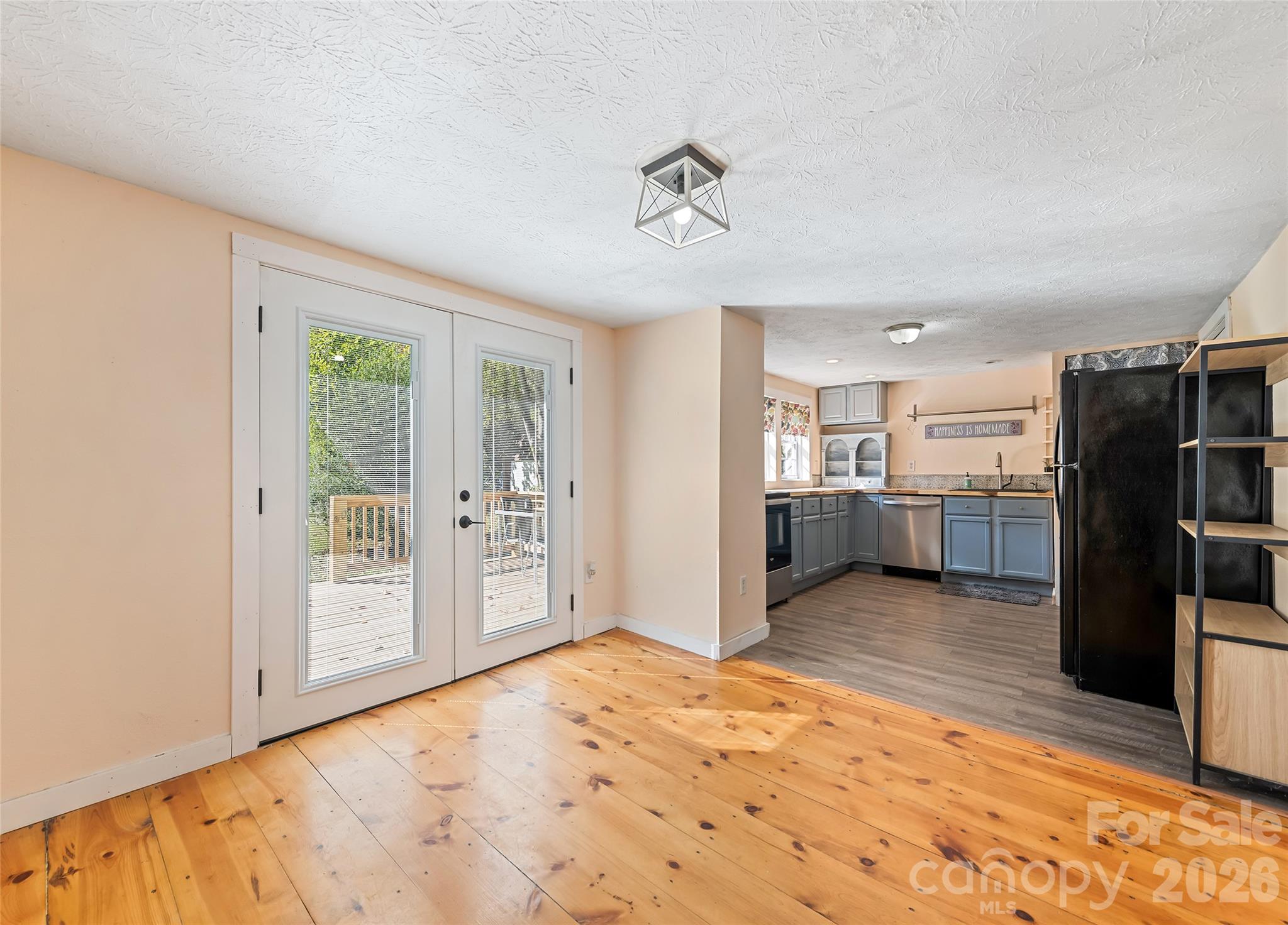 Doors to Back Deck - 179 Jonathan Creek Road, Waynesville