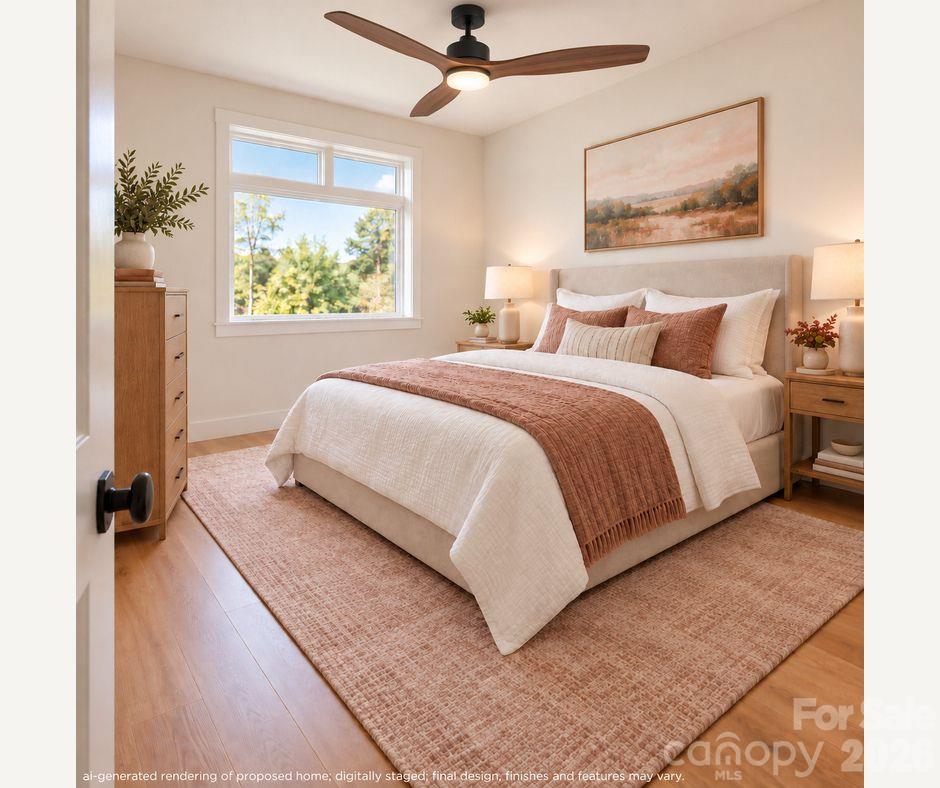 These images were digitally created from the floor plan to illustrate what the builder plans to build. They are visualizations only; final construction details, finishes, and features may vary. - 00 Union Heights Court, Vale
