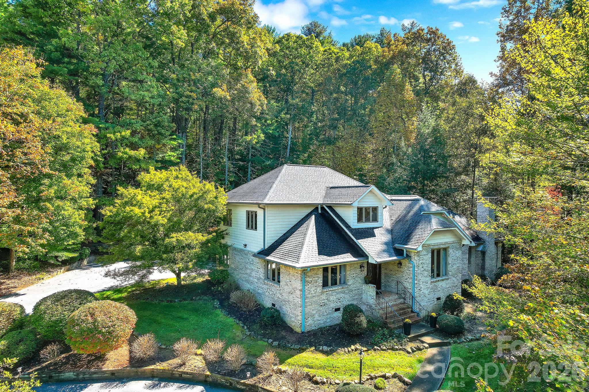 Aerial - 52 Oak Gate Drive, Hendersonville