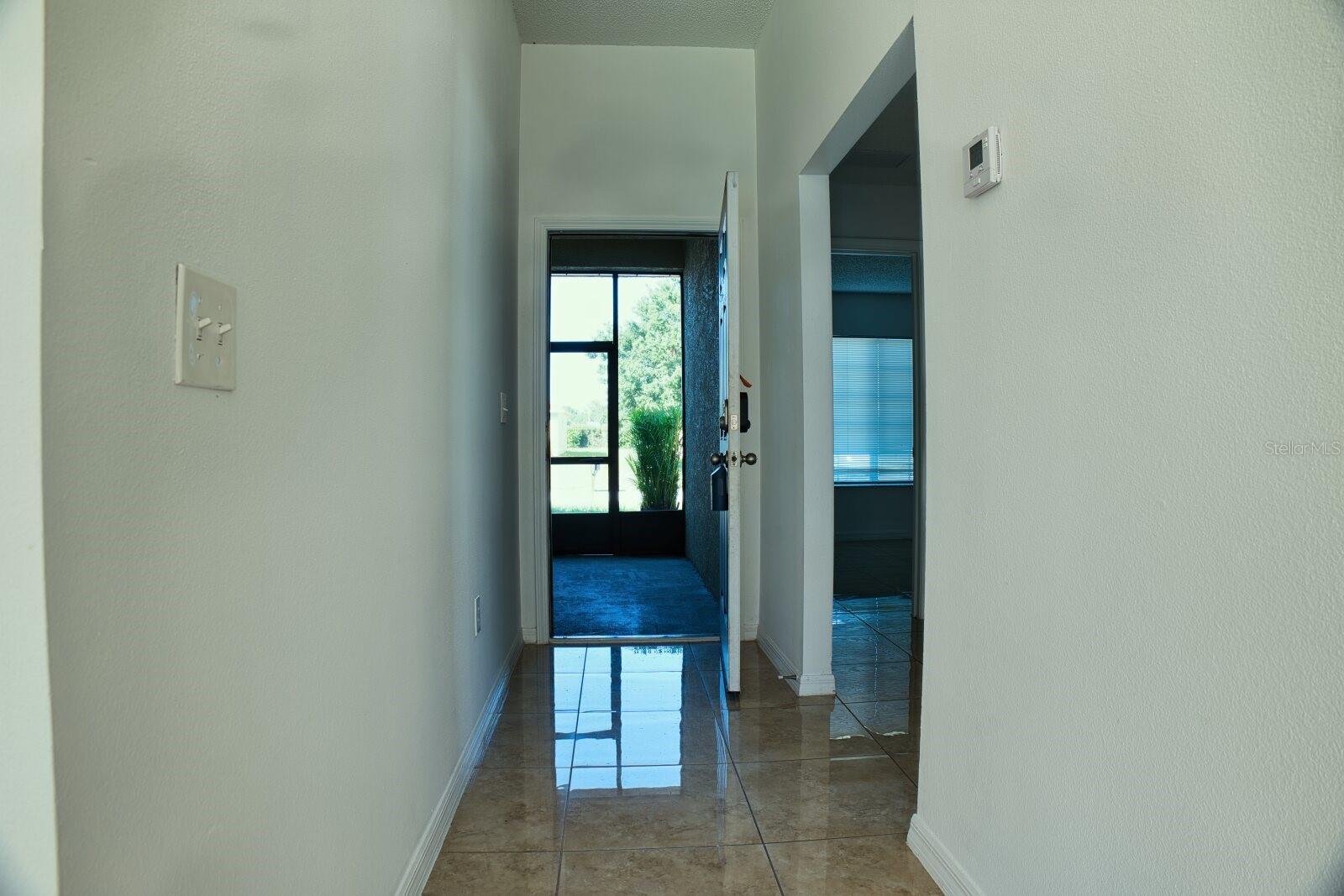 Inviting entrance hallway featuring a bright and welcoming transition into the home. - 11007 WHITECAP DR, RIVERVIEW