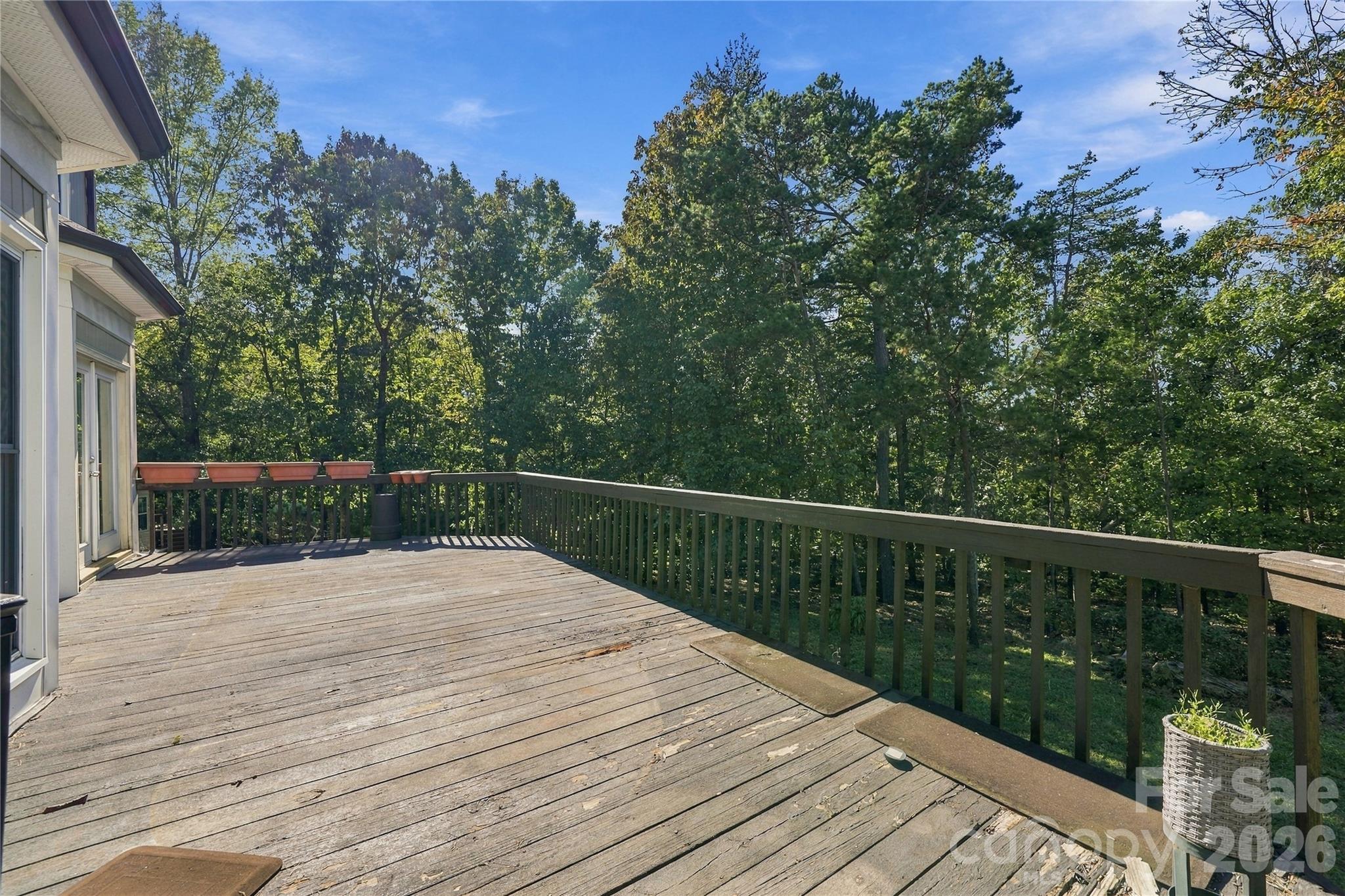 Rear Deck - 9327 Willowglen Trail, Charlotte