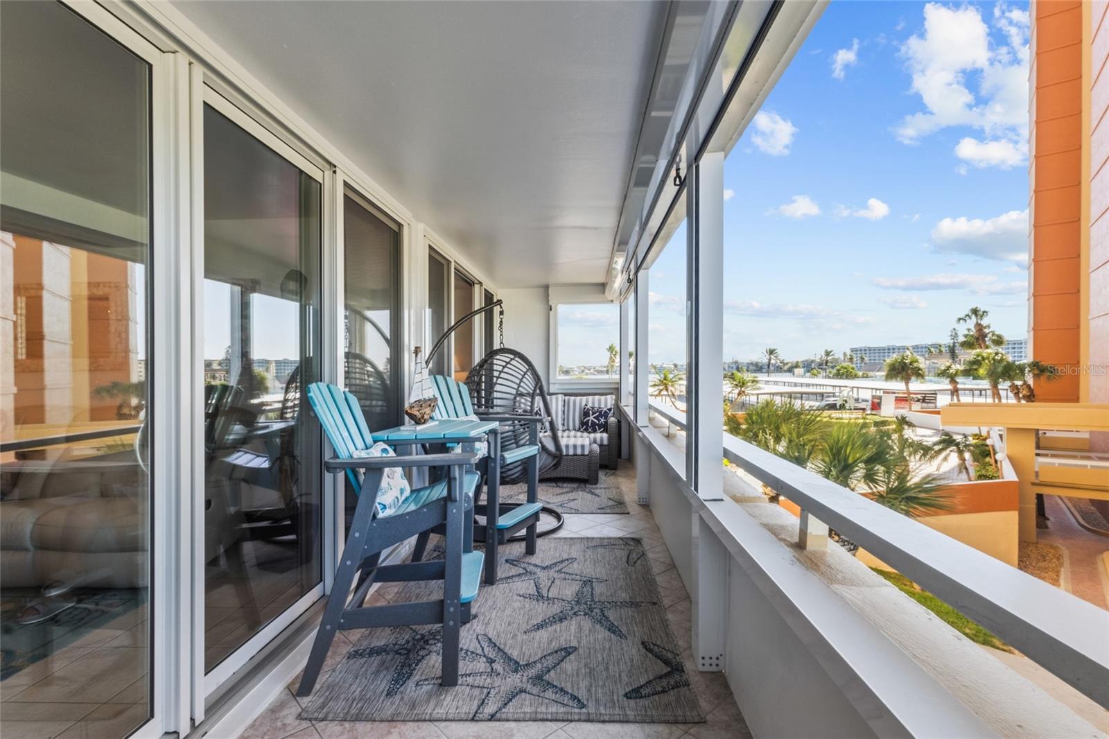 looking towards intracoastal - 17920 GULF BLVD #302, REDINGTON SHORES