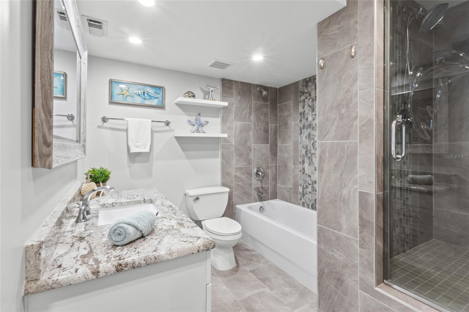 Primary bathroom - 17920 GULF BLVD #302, REDINGTON SHORES