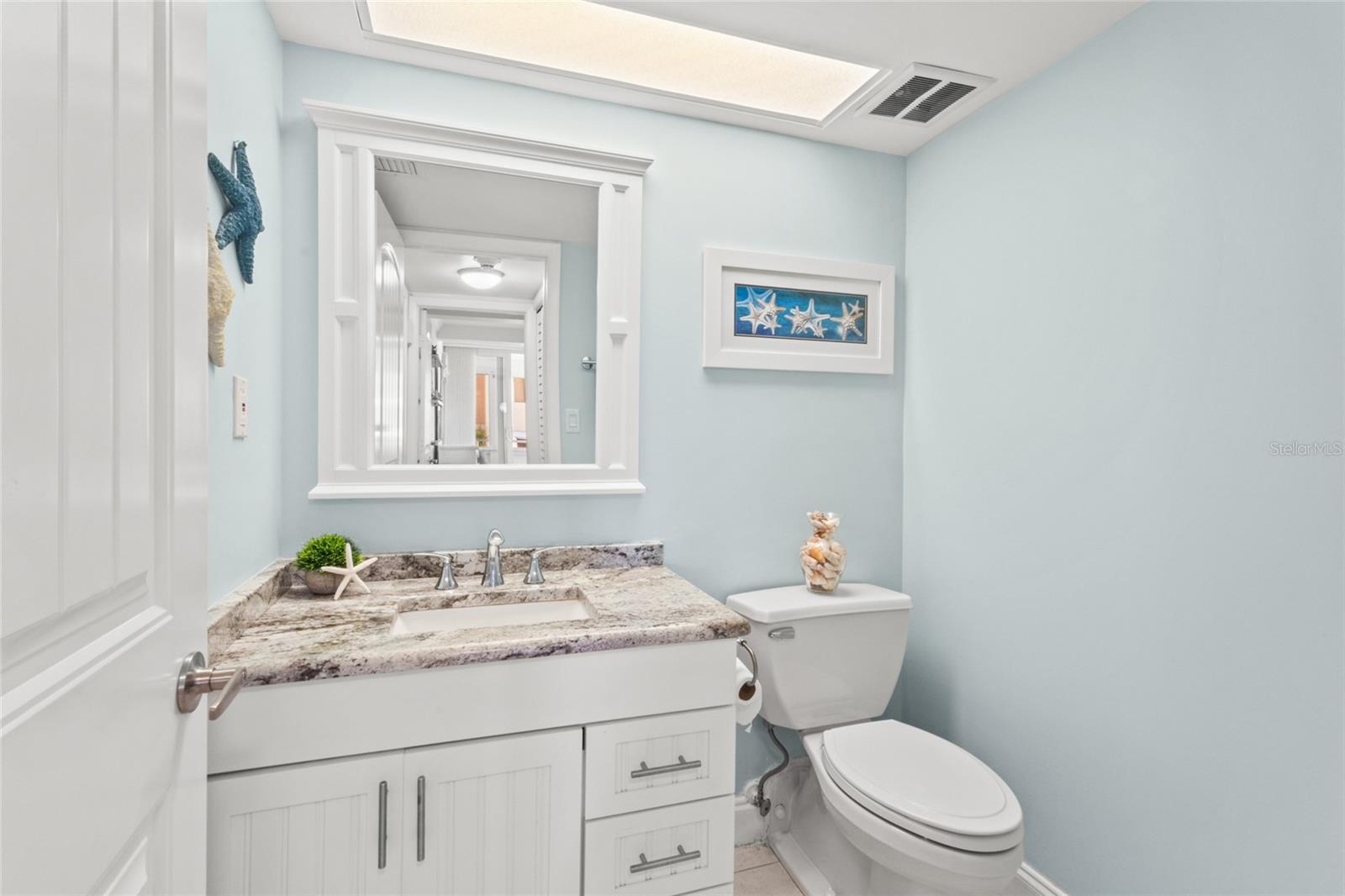 guest half bath - 17920 GULF BLVD #302, REDINGTON SHORES