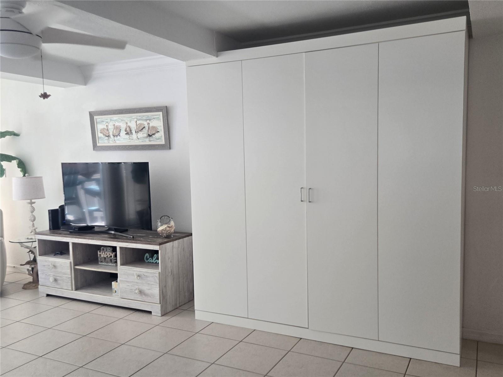 Murphy bed closed up - 17920 GULF BLVD #302, REDINGTON SHORES