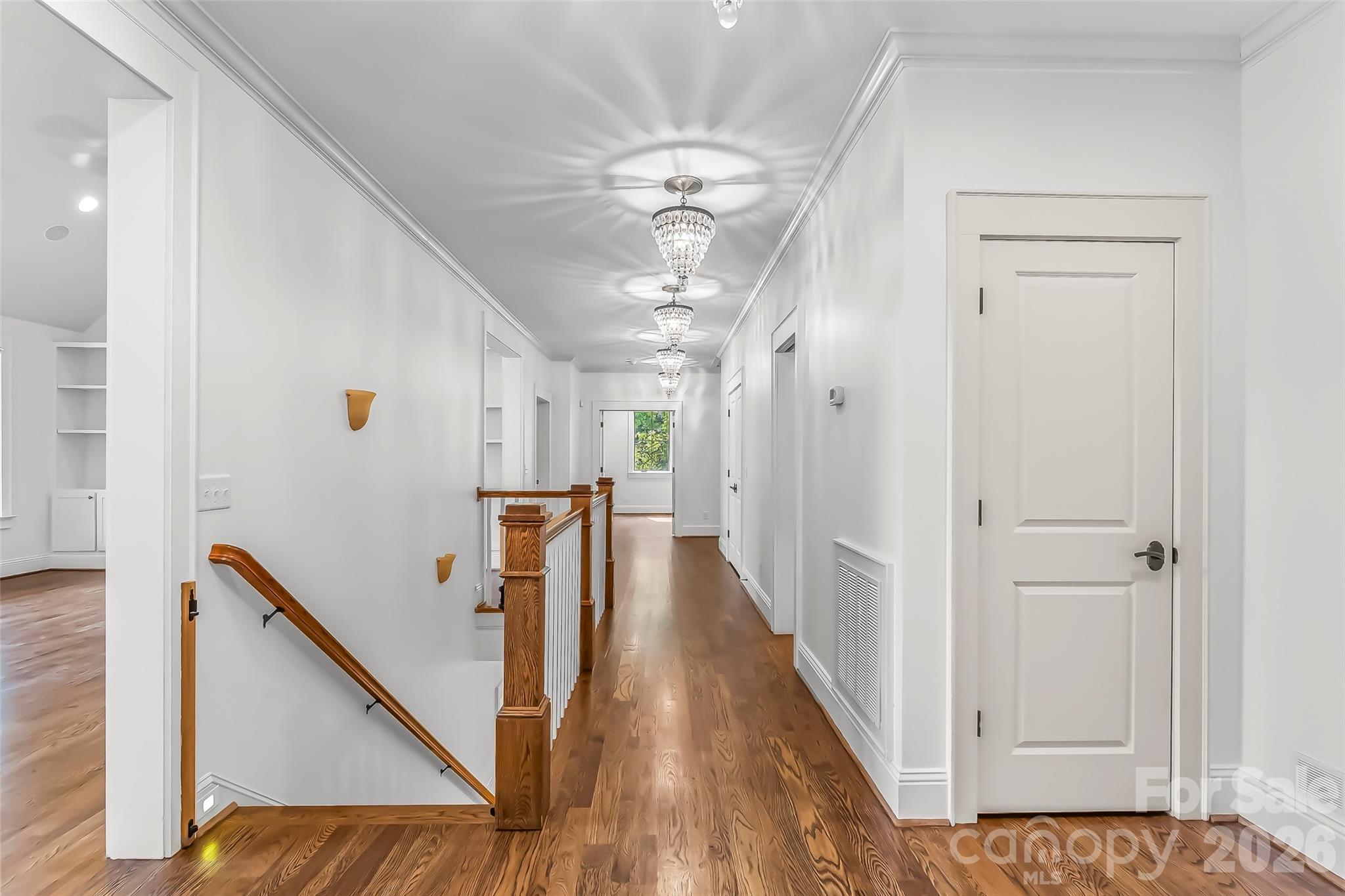 72-B Oteen Church Rd (Main House): Hallway from Living Area/Kitchen to Bedrooms - 68, 72, 82, and 84 Oteen Church Road, Asheville
