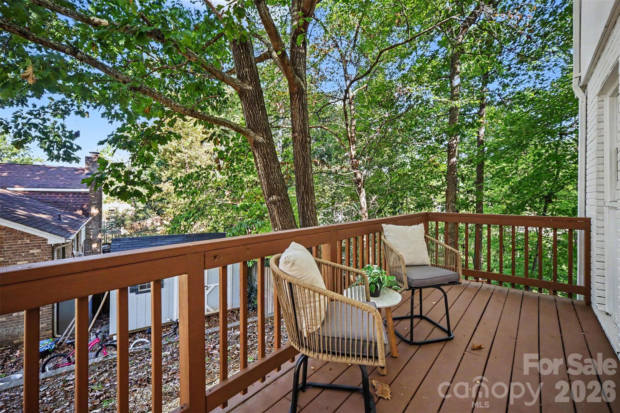 Decks and wood views - 7434 Kilcullen Drive, Charlotte