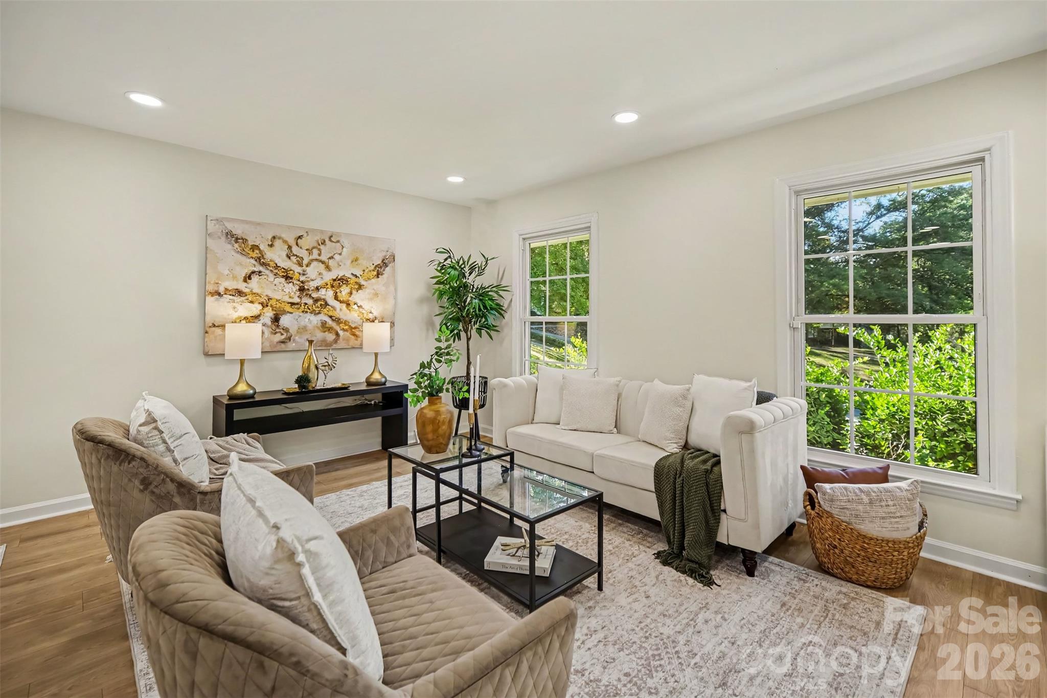 Living Room - 7434 Kilcullen Drive, Charlotte