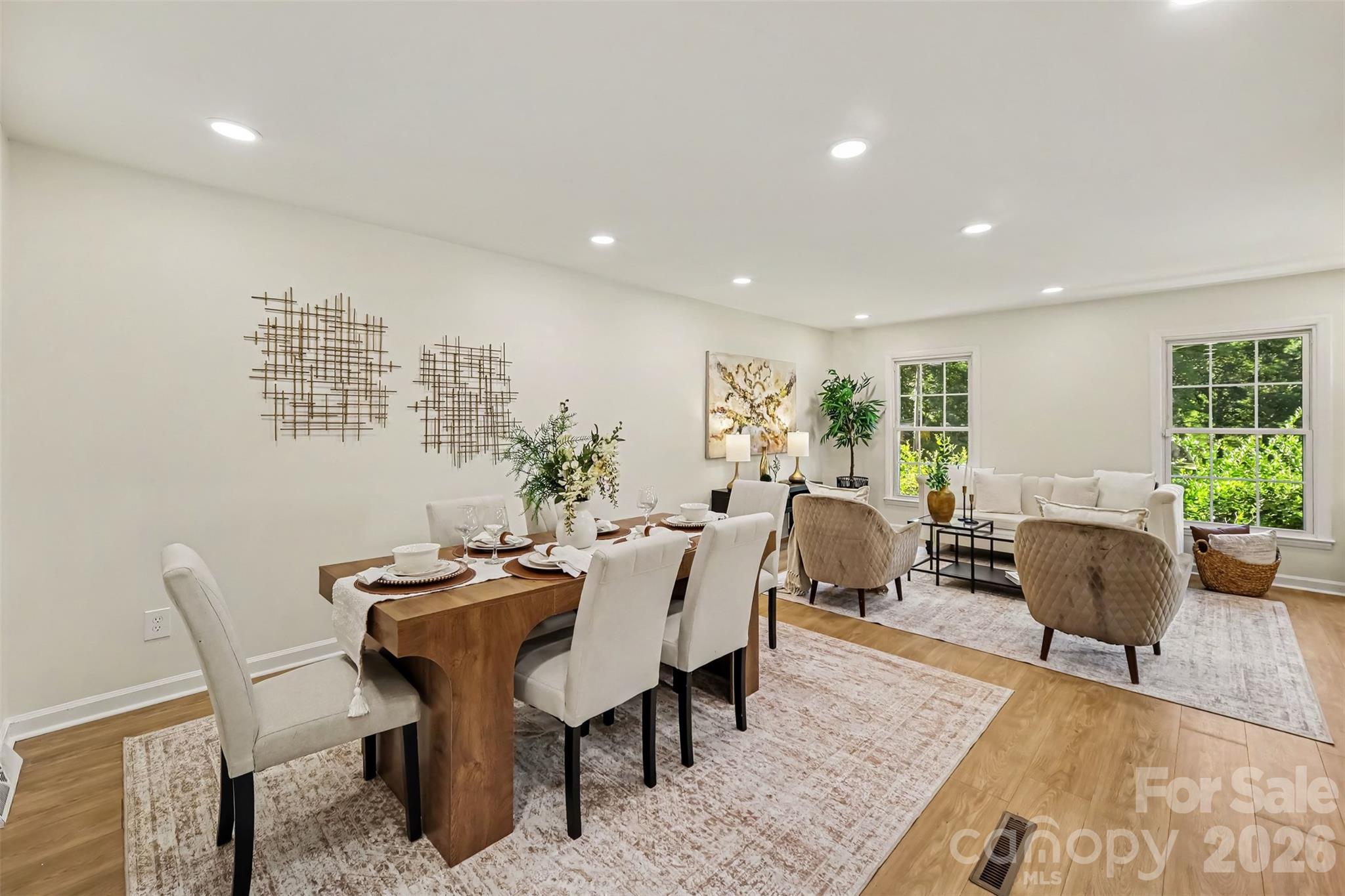 Dining Area - 7434 Kilcullen Drive, Charlotte