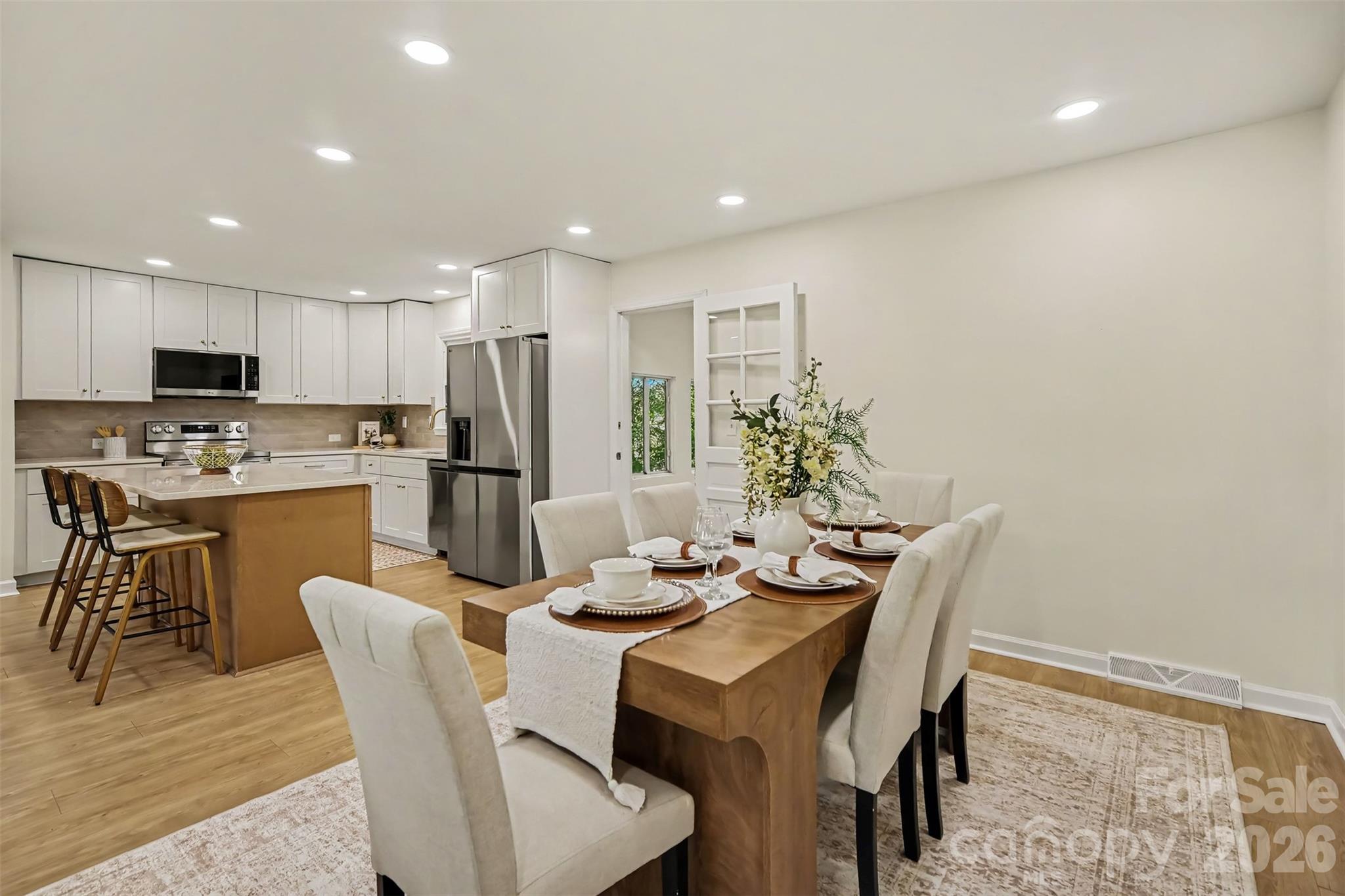 Dining Area - 7434 Kilcullen Drive, Charlotte