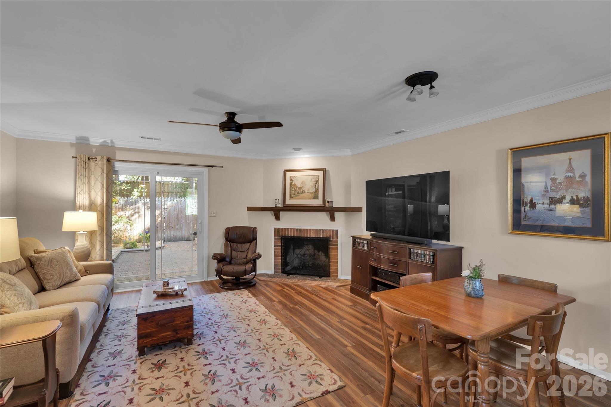 Great Room with Dining Area - 9004-C Nolley Court, Charlotte