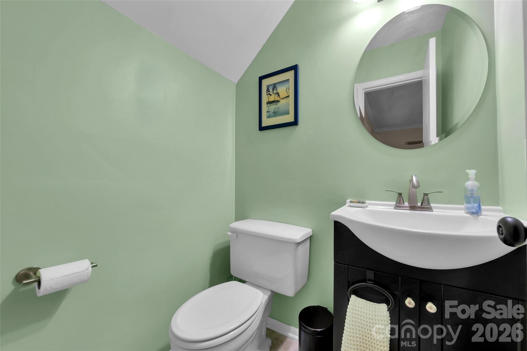 Half Bath on Main level - 9004-C Nolley Court, Charlotte