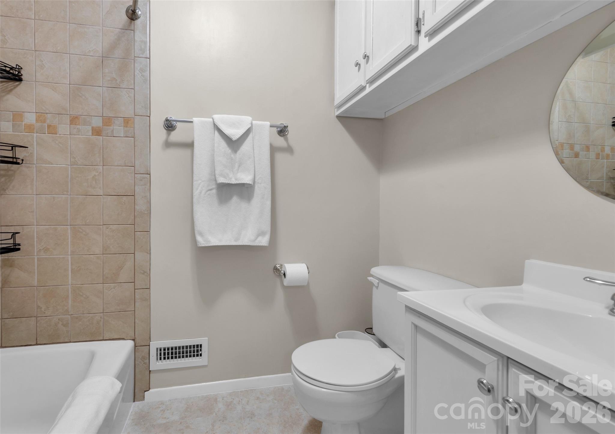 Full Bath with StorageOn 2nd Floor - 9004-C Nolley Court, Charlotte