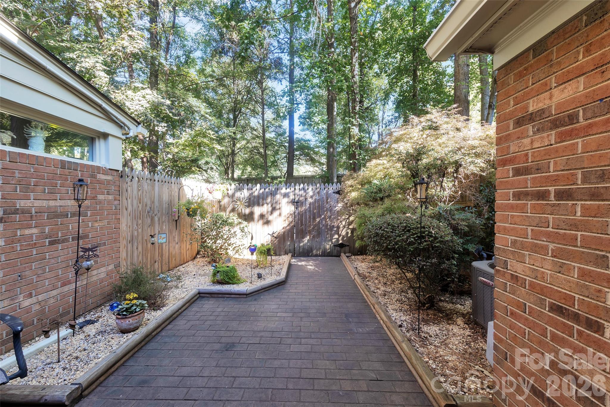 Brick Patio and Gardens - 9004-C Nolley Court, Charlotte