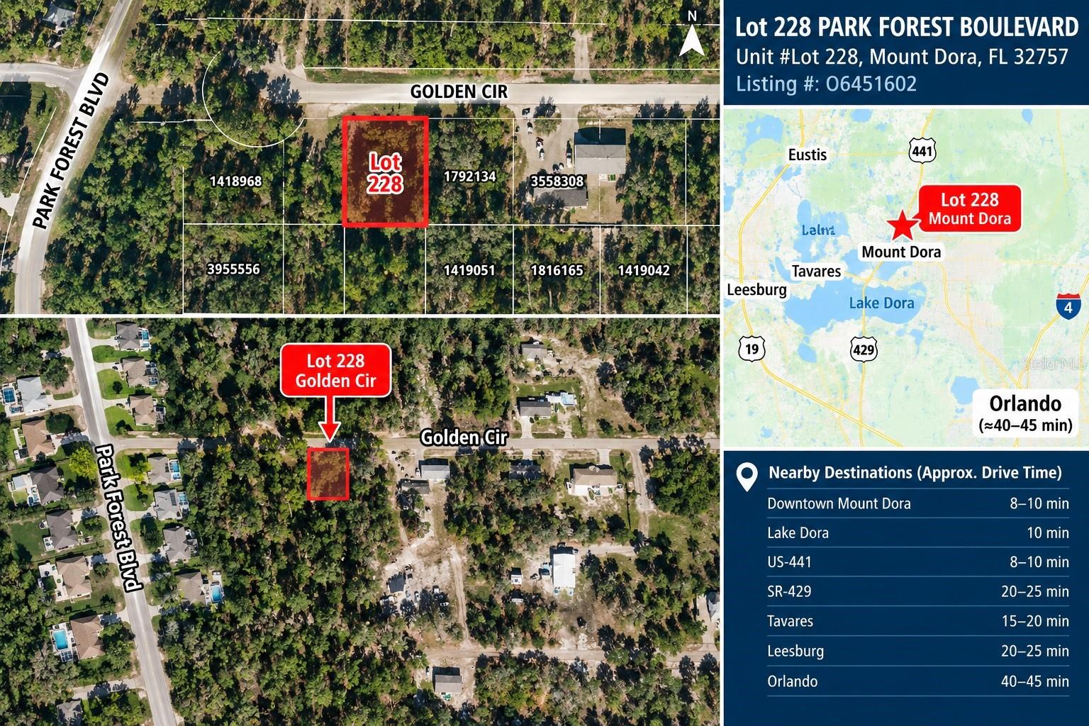 Lot 228 PARK FOREST BLVD #Lot 228