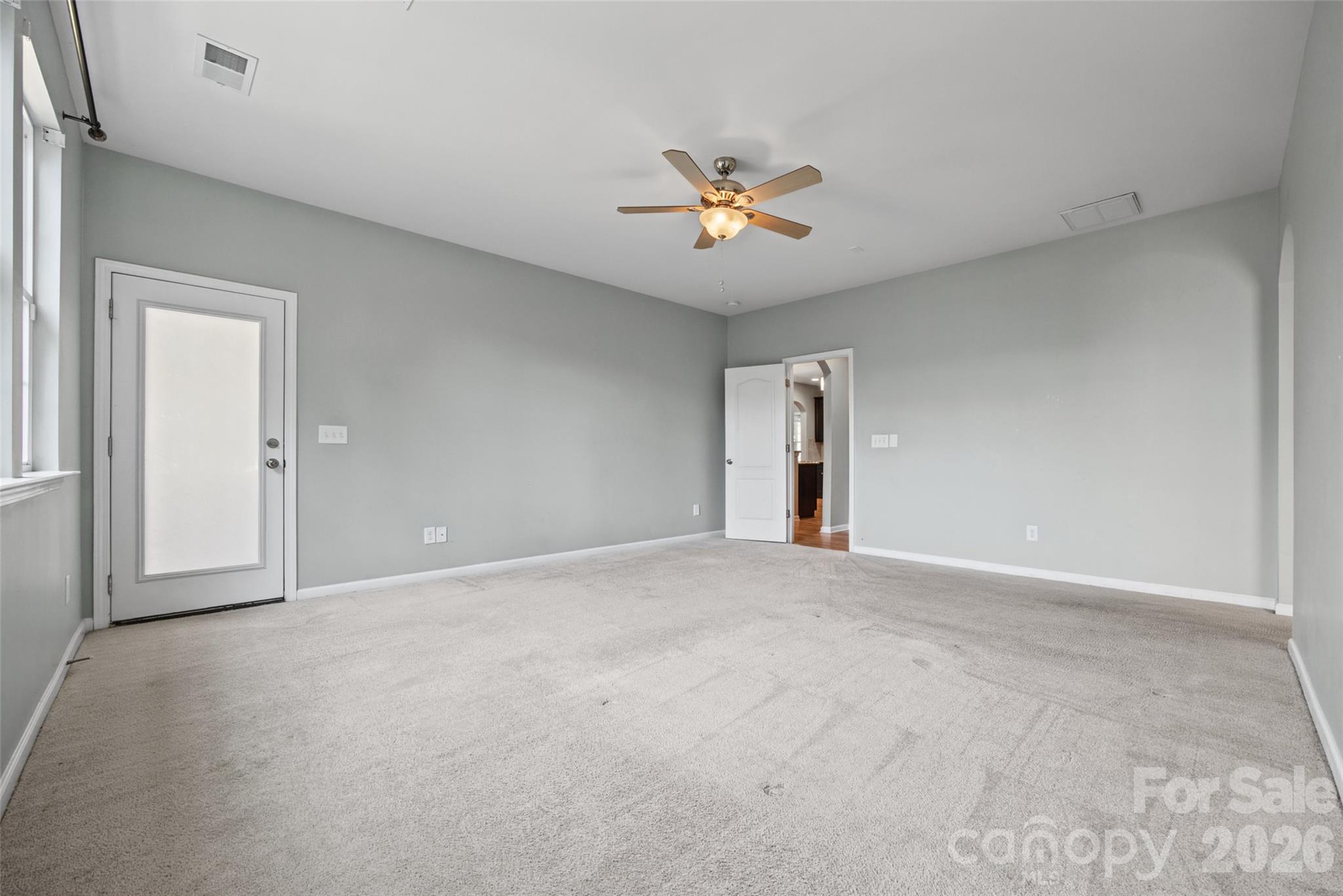 Primary Bedroom on Main Level - 1677 Fairntosh Drive, Fort Mill