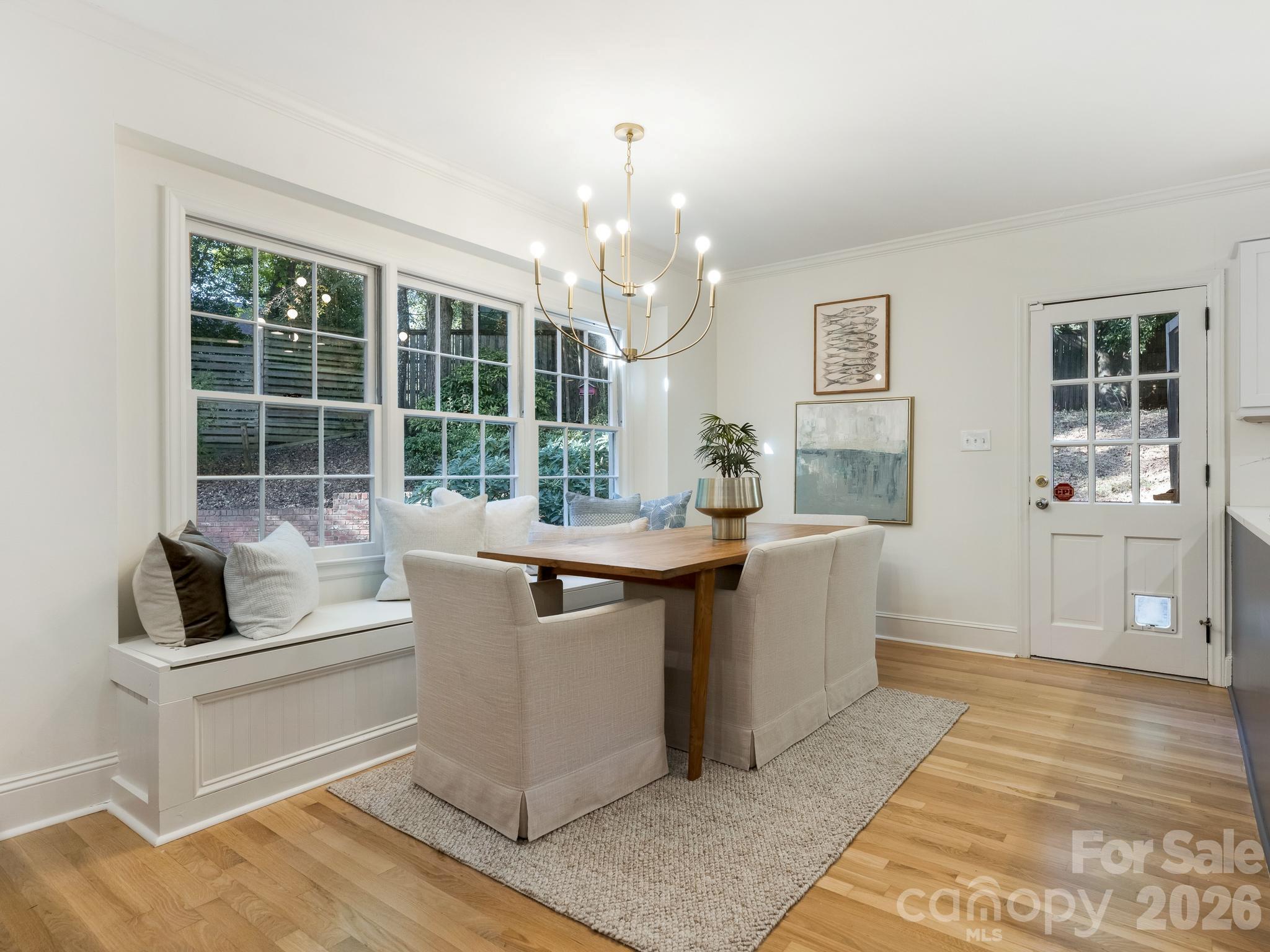 Breakfast Room - 424 Whitestone Road, Charlotte