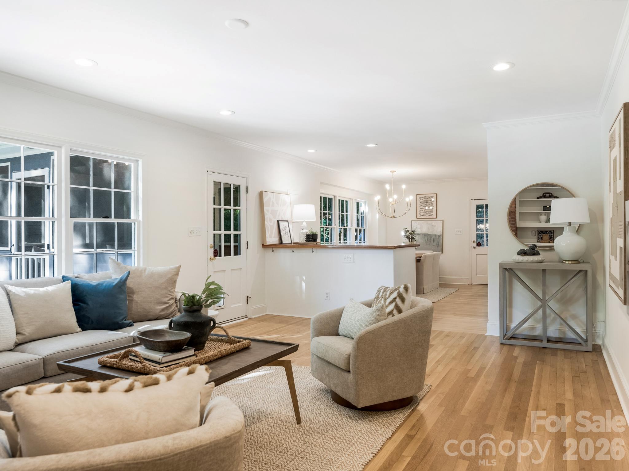 Family Room/Den - 424 Whitestone Road, Charlotte